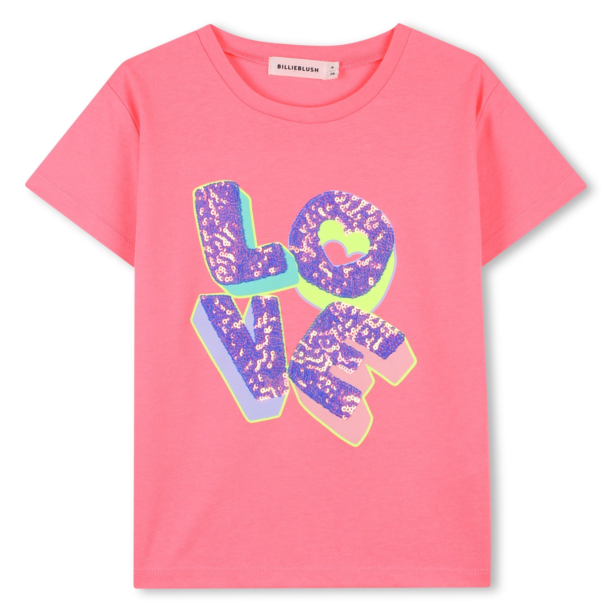 BillieblushSequinned Love Motif T-Shirt3617166021069SAVANNA