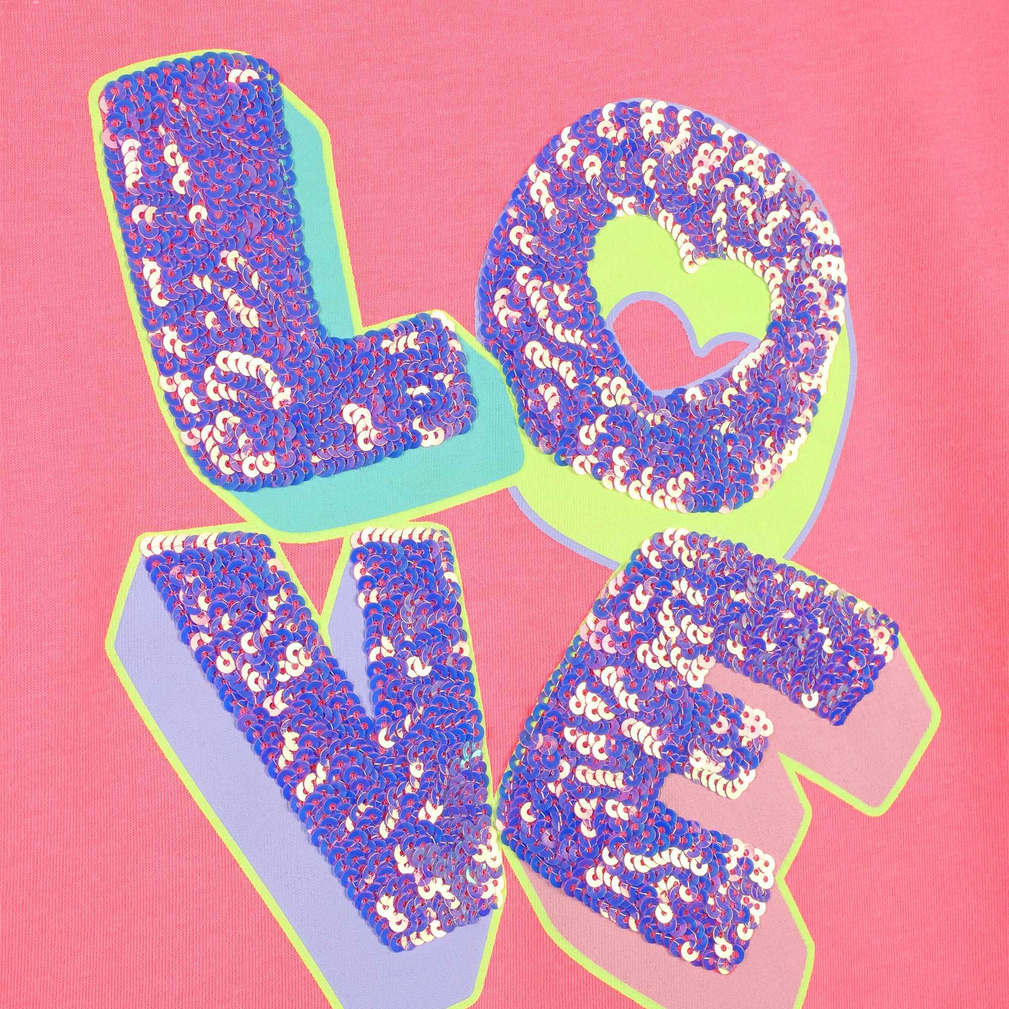 BillieblushSequinned Love Motif T-Shirt3617166021069SAVANNA