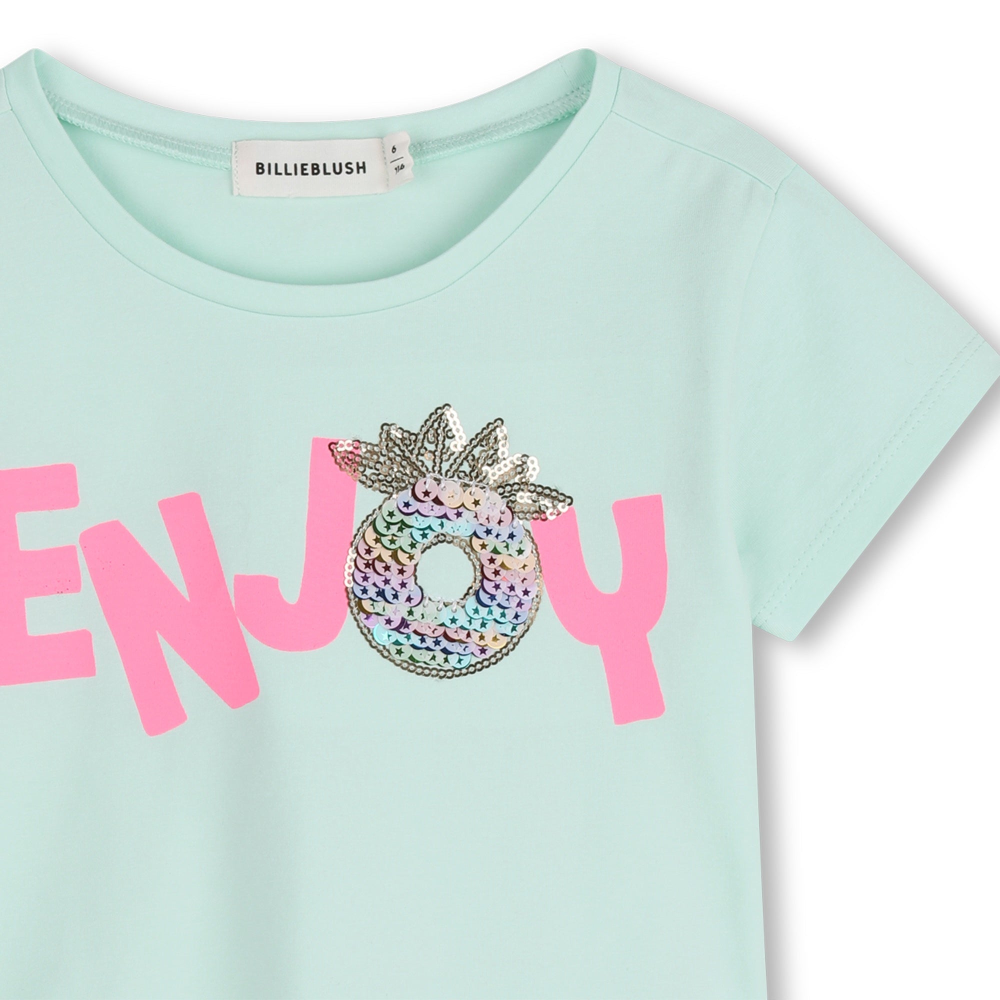 BillieblushSequinned Pineapple T-Shirt3617165972270SAVANNA