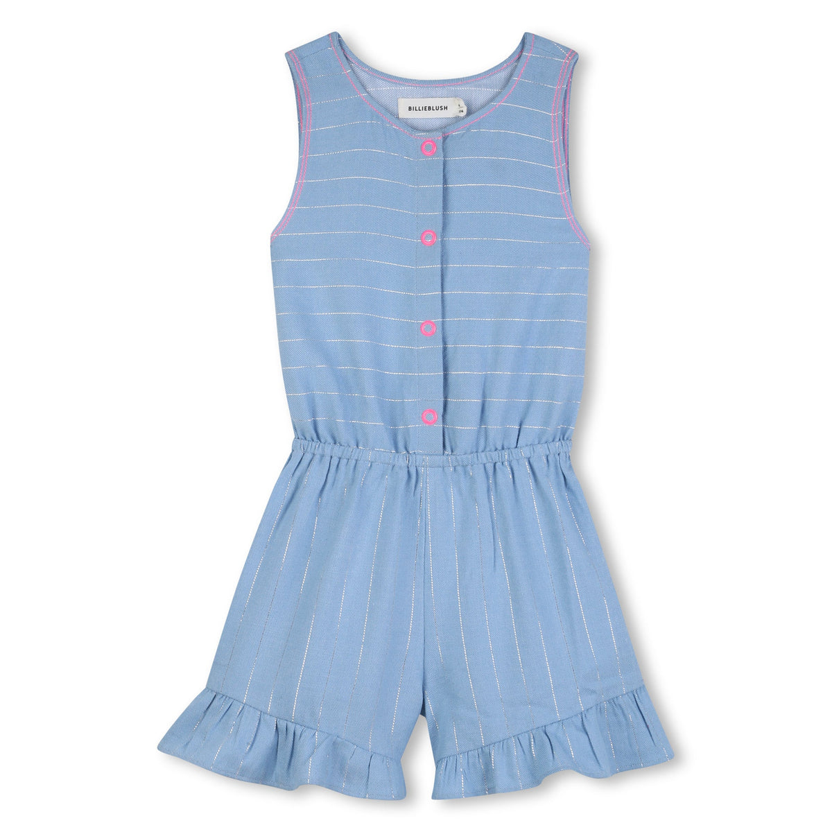 BillieblushStriped Ruffled Playsuit3617166072757SAVANNA