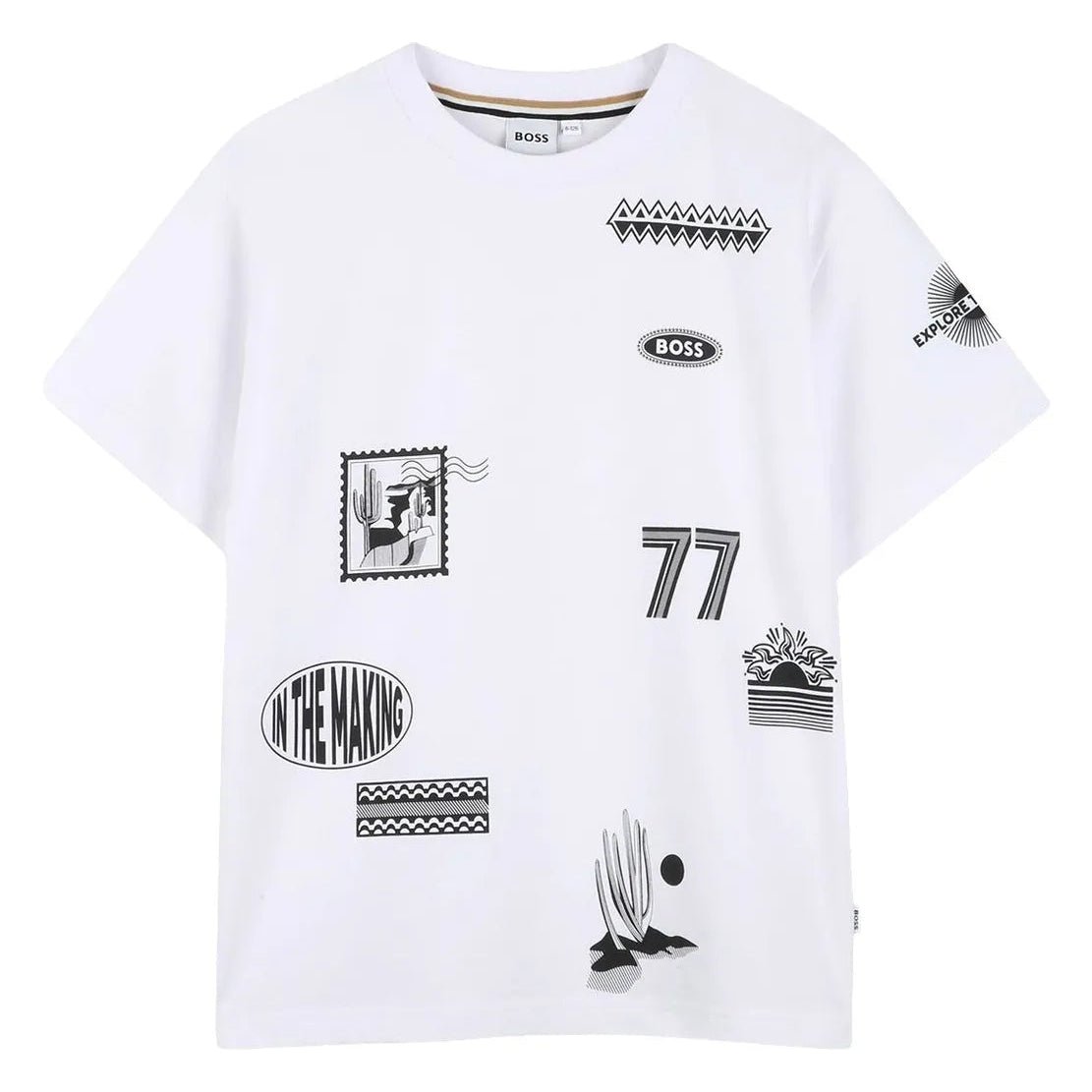 BossBadges Printed T-Shirt3617165968884SAVANNA