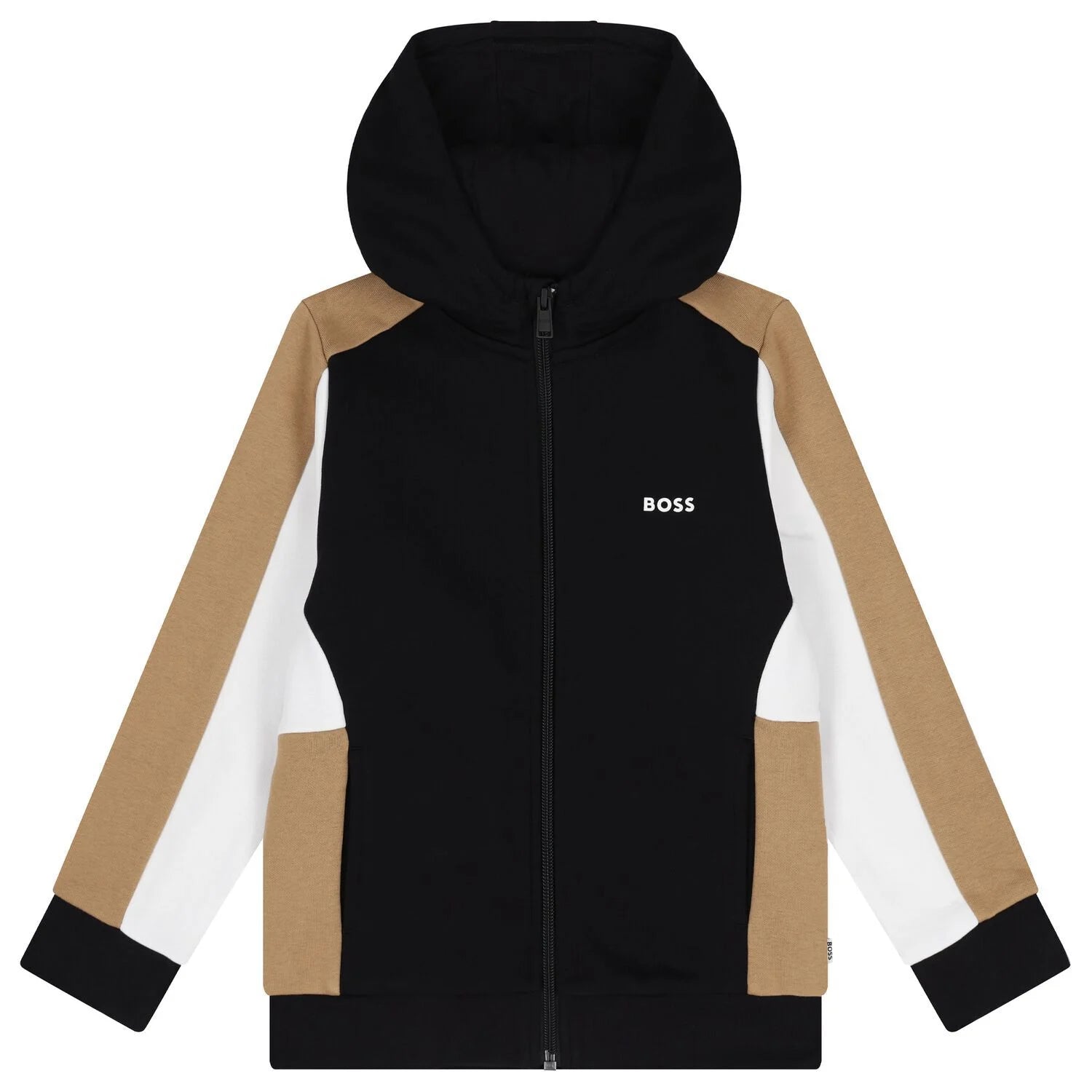 BossLogo Hooded Zip Up Top3617165740268SAVANNA