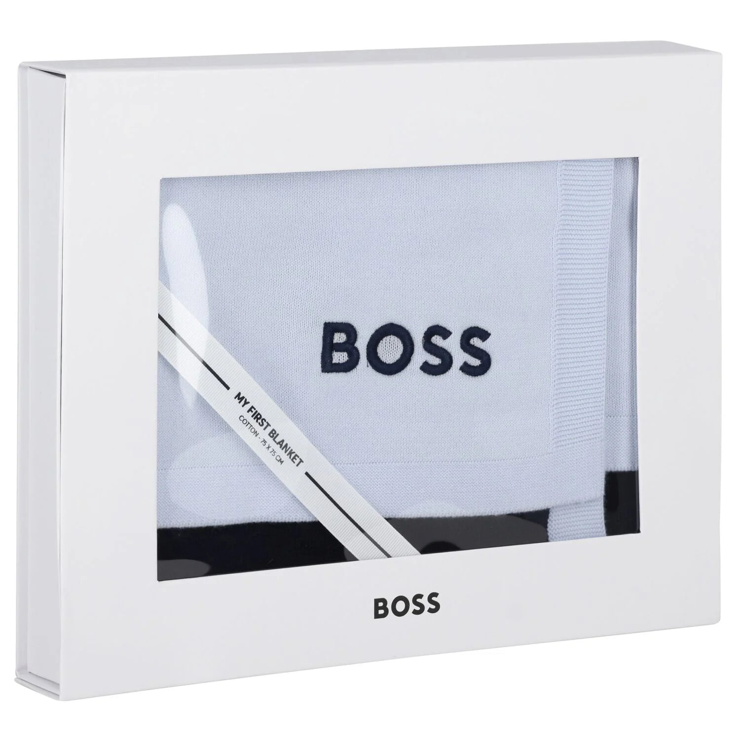 BossLogo Knitted Blanket3617165574917SAVANNA