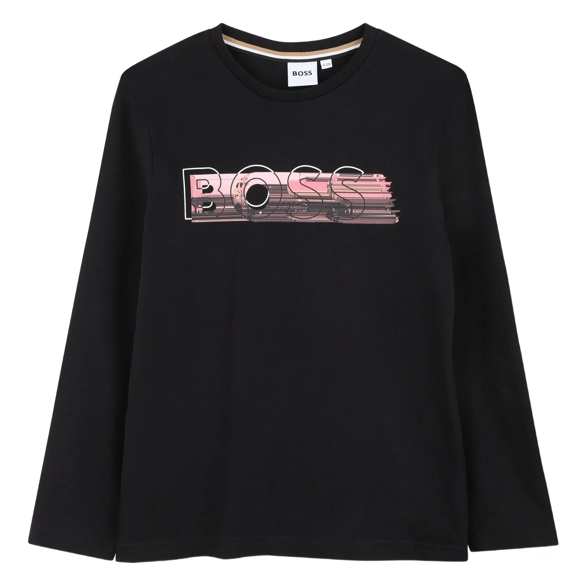 BossLogo Print Long Sleeve T-Shirt3617165733505SAVANNA