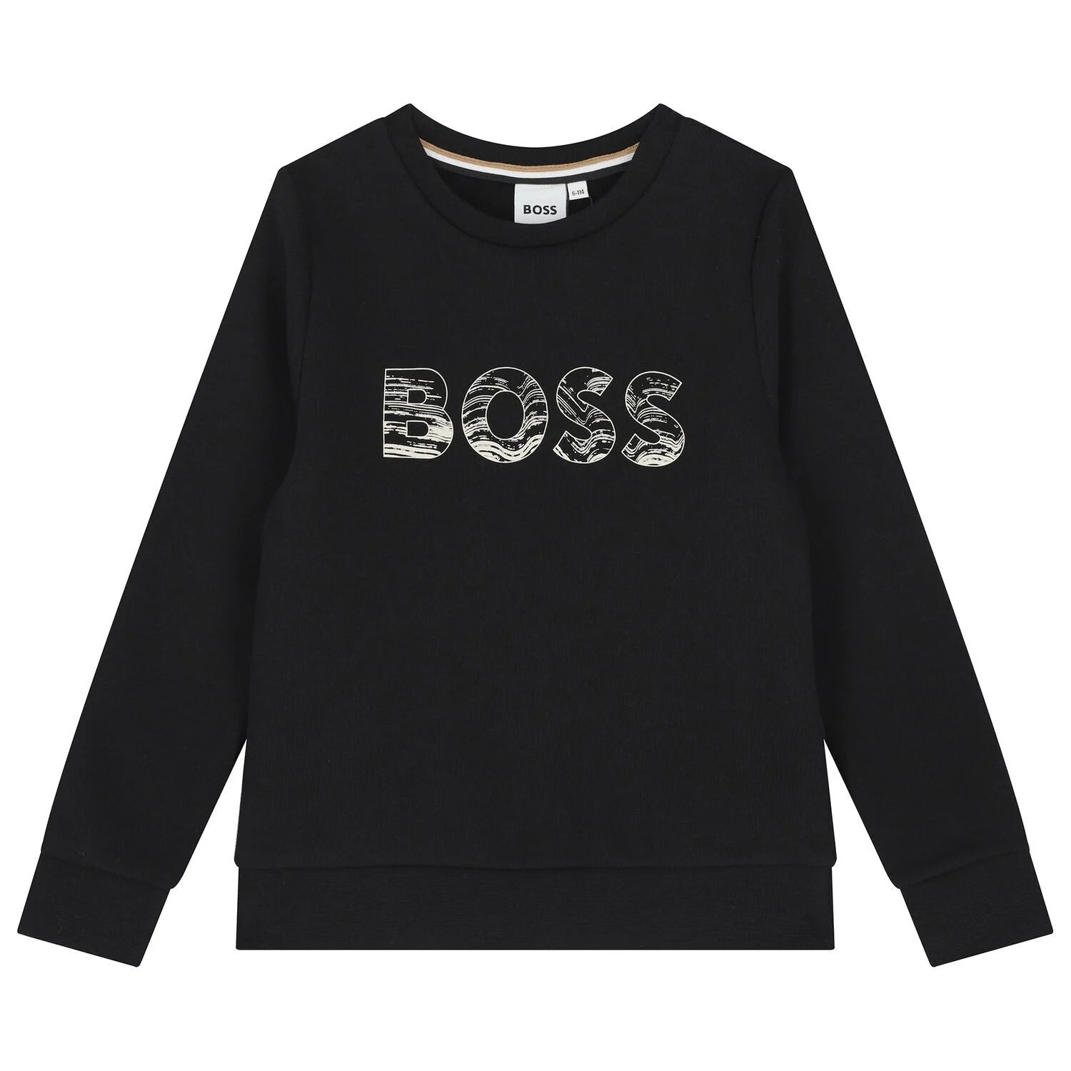 BossLogo Print Sweatshirt3617165589263SAVANNA