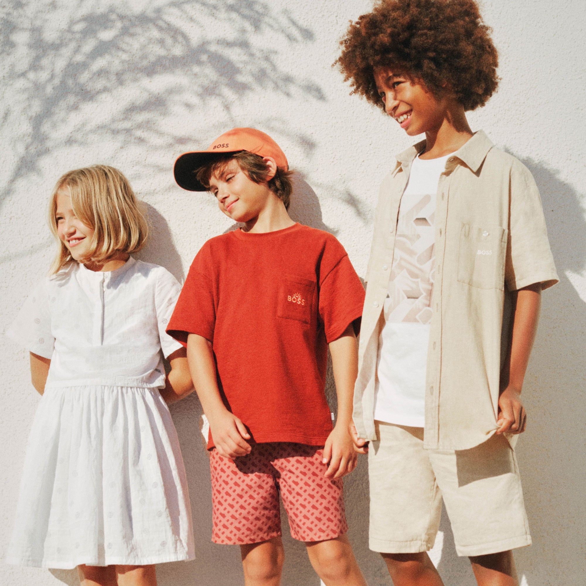 BossLogo Print T-Shirt3617165285240SAVANNA