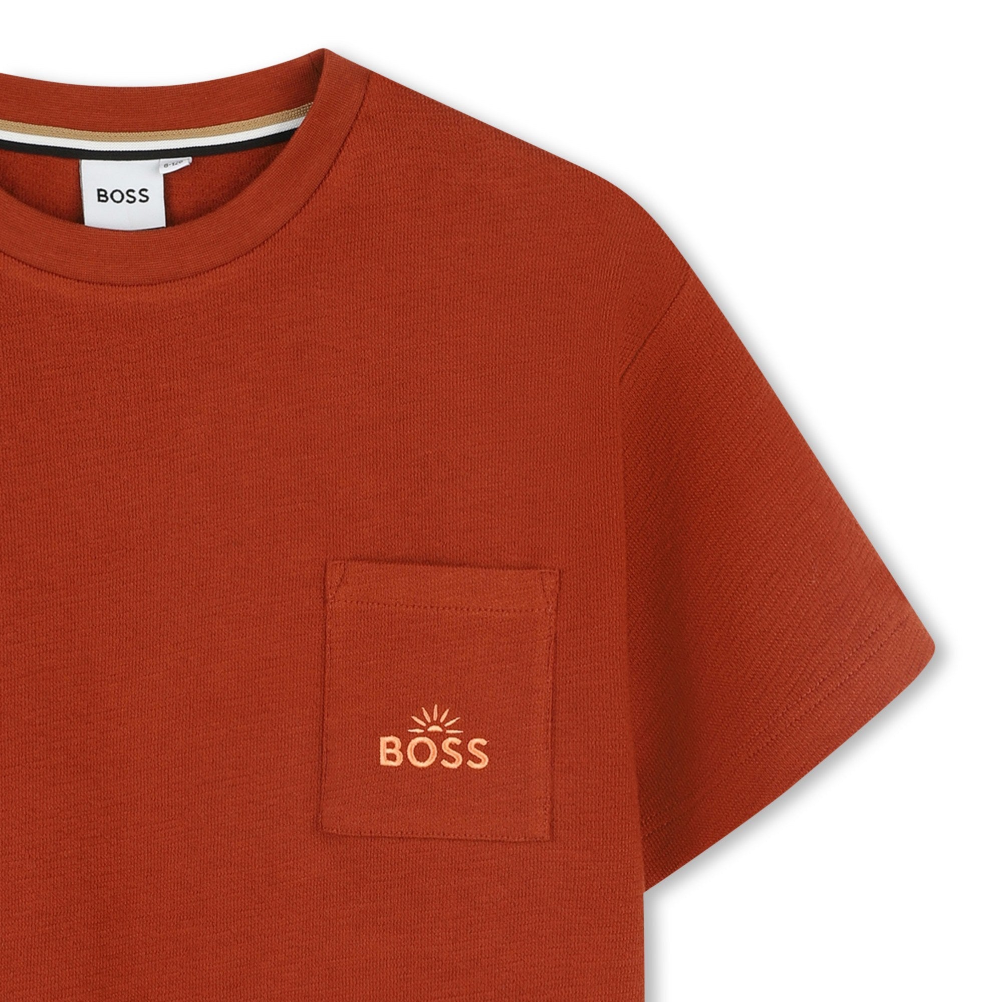BossLogo Print T-Shirt3617165285240SAVANNA