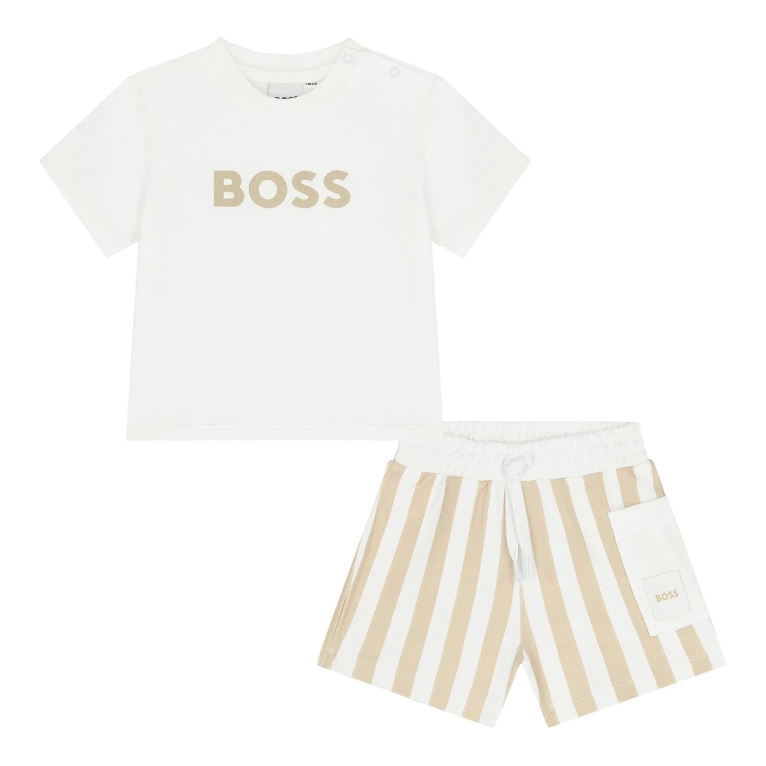 BossLogo Shorts Set3617165855481SAVANNA
