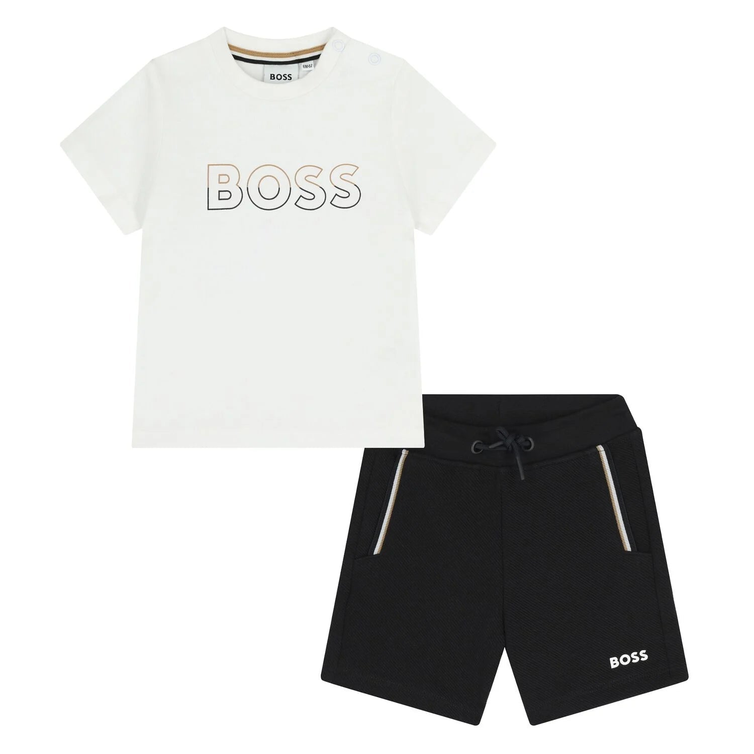 BossLogo Shorts & T-Shirt Set3617165996511SAVANNA