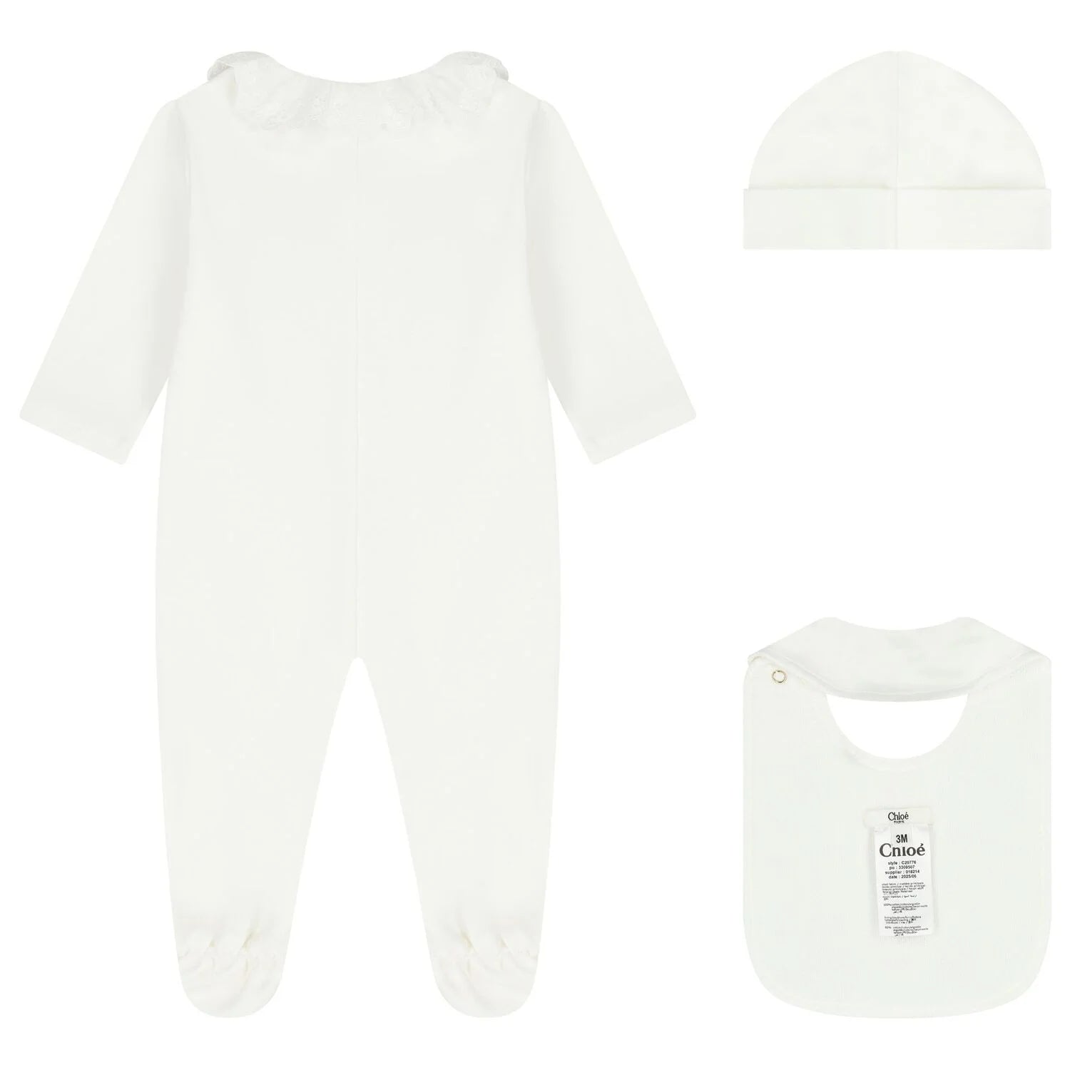 CHLOÉBabygrow & Hat Gift Set3617165533426SAVANNA
