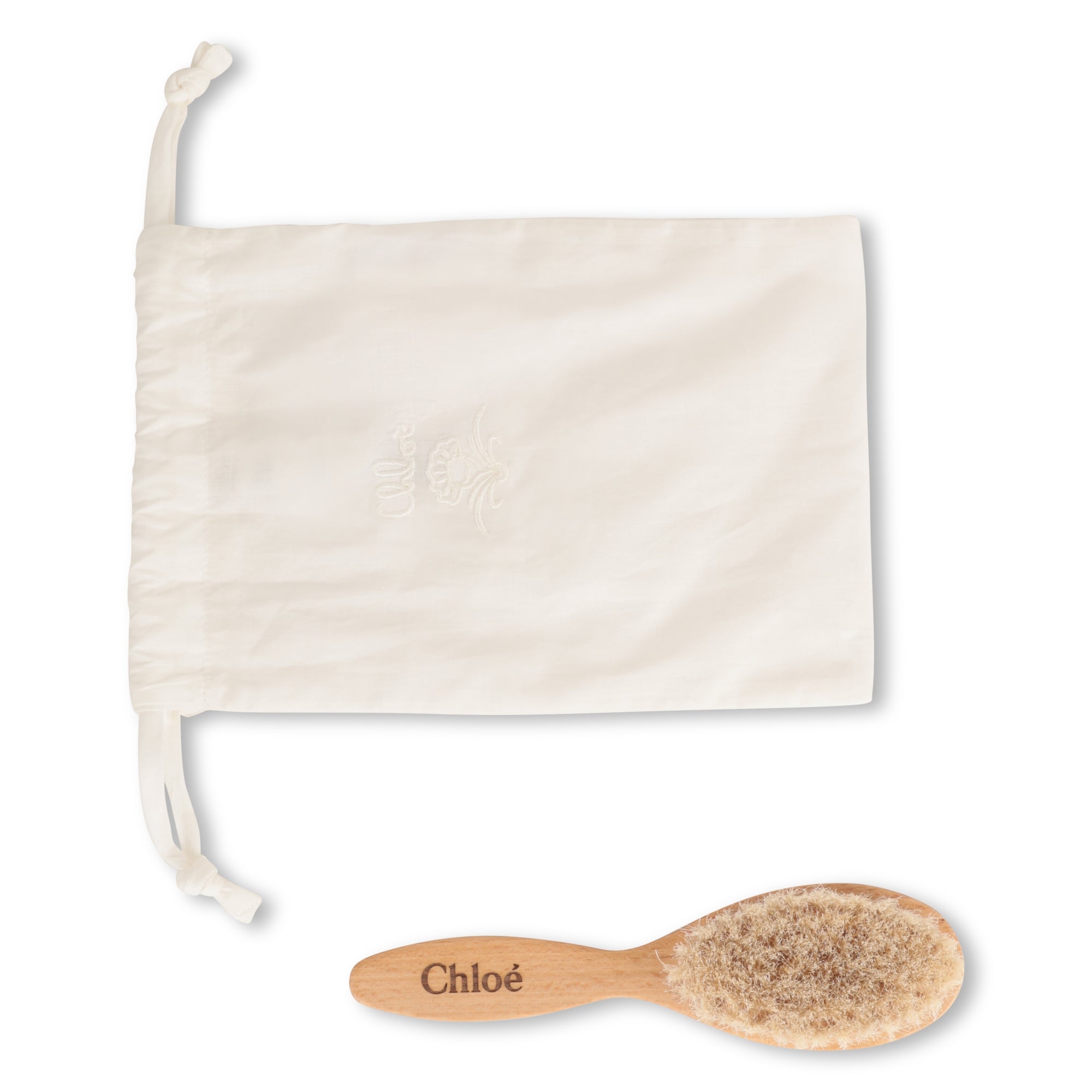 CHLOÉEmbroidered Blanket & Brush Gift Set3617165744839SAVANNA