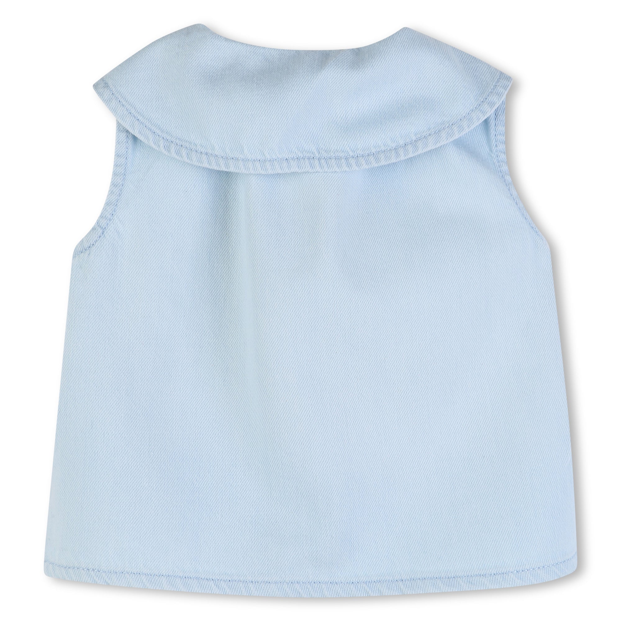 CHLOÉEmbroidered Denim Top3617165952784SAVANNA