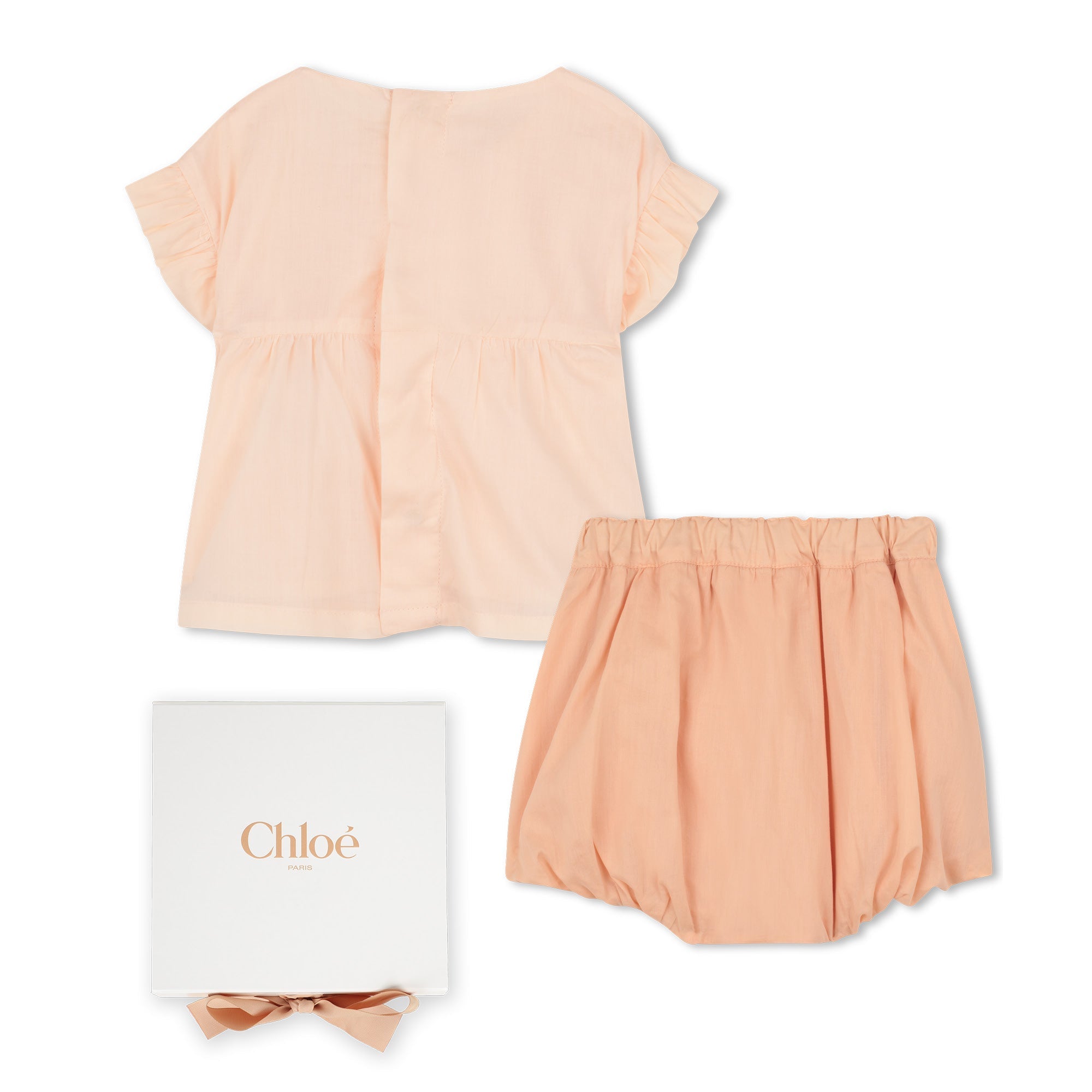 CHLOÉEmbroidered Top & Bloomers Set3617165823695SAVANNA
