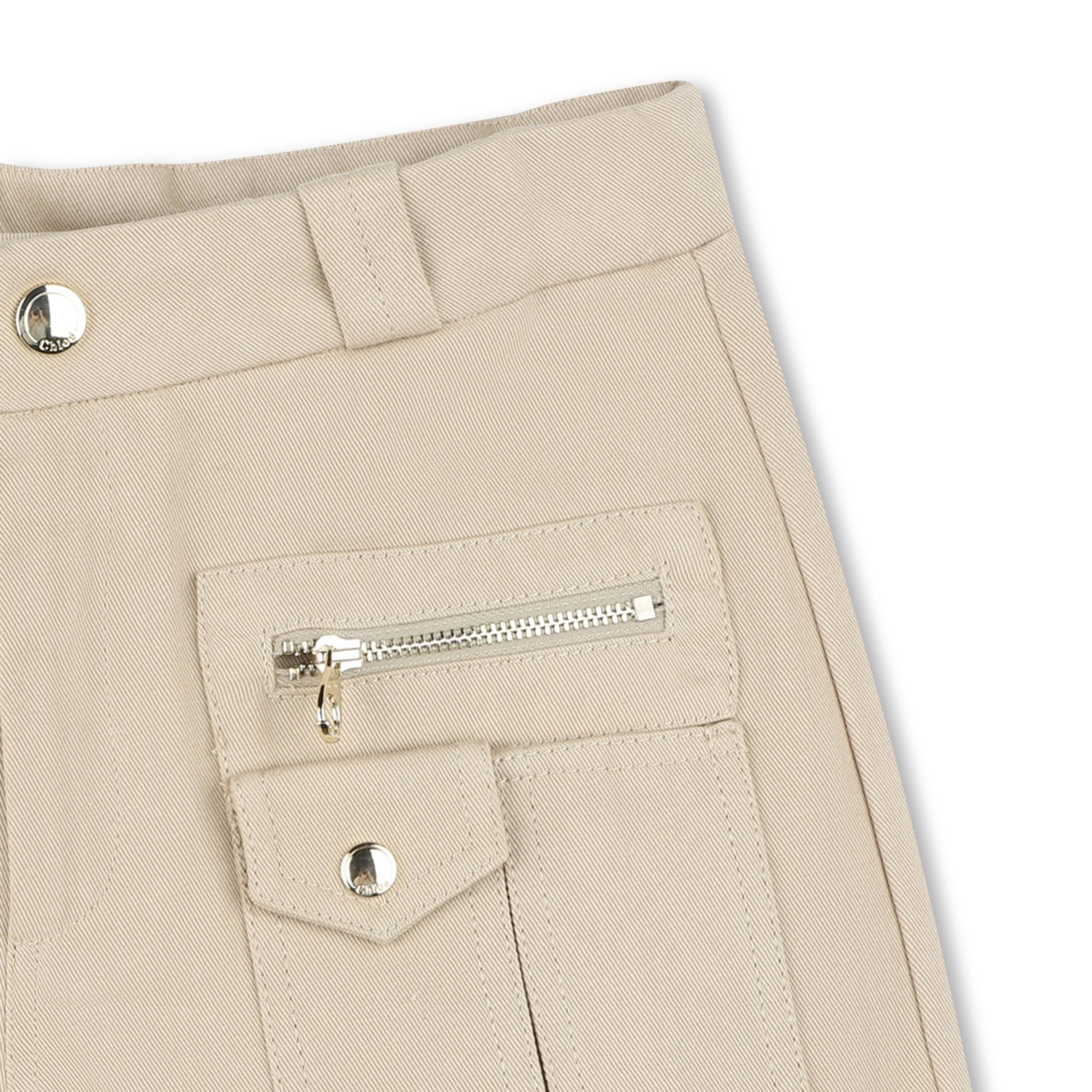 CHLOÉFlap Pockets Shorts3617165314346SAVANNA