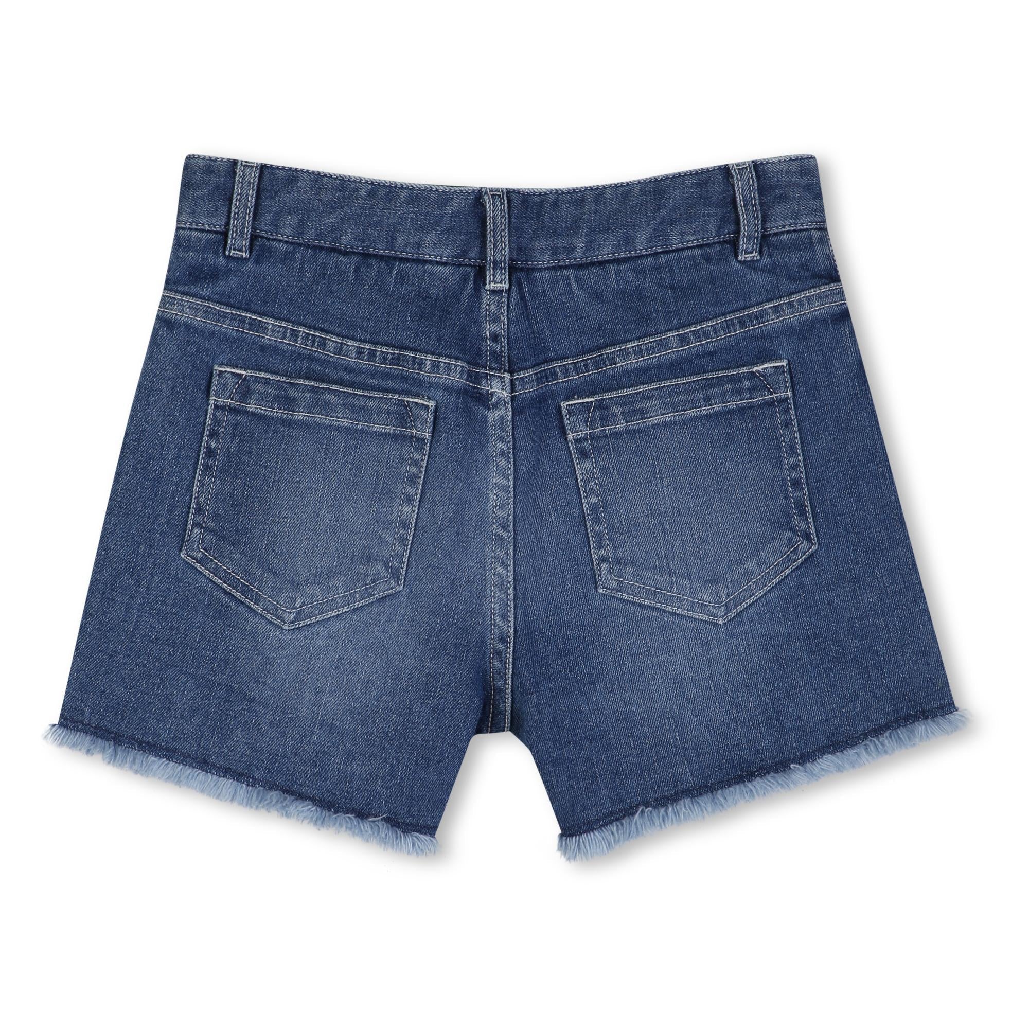 CHLOÉFrayed Hems Denim Shorts3617165823688SAVANNA