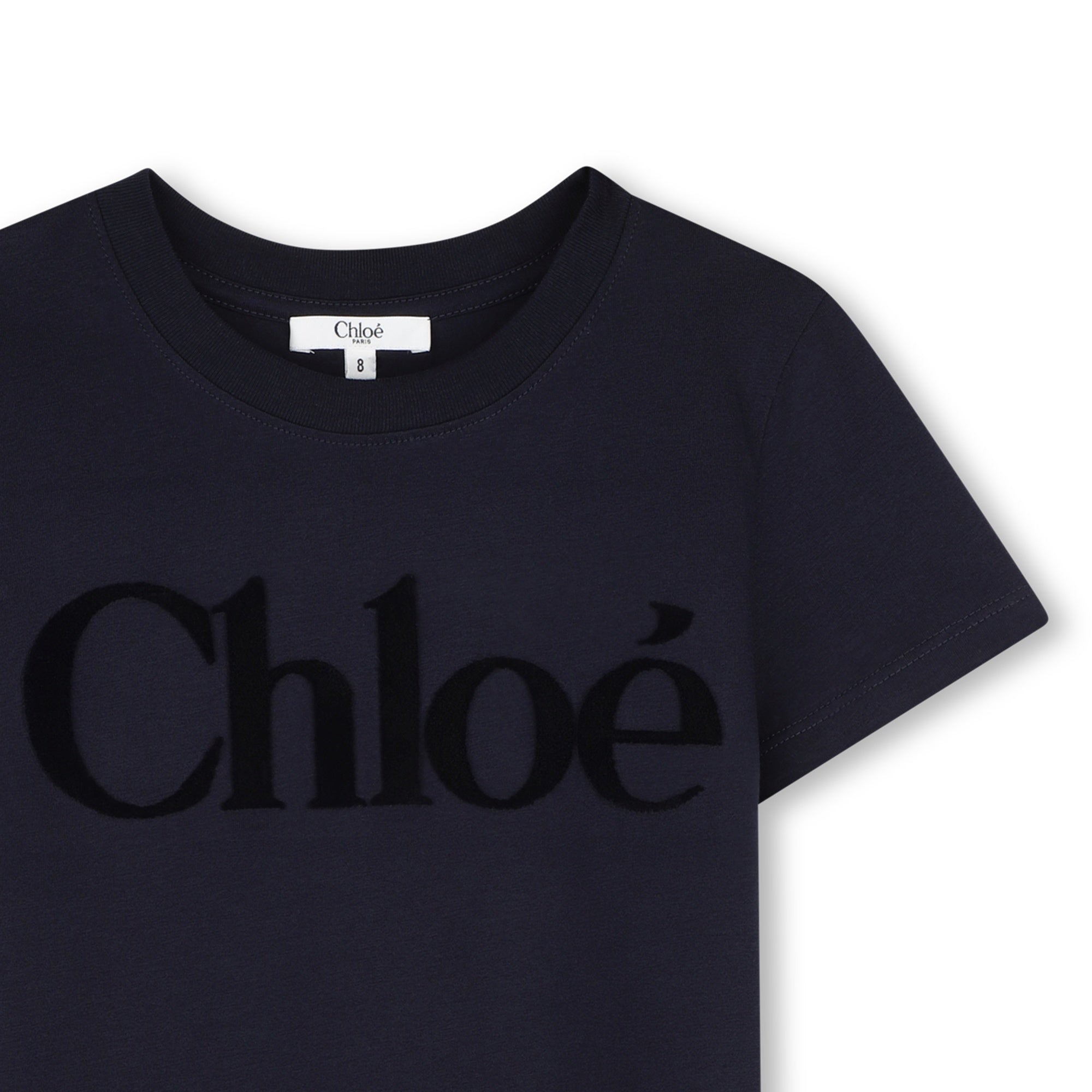 CHLOÉJersey Logo Print T-Shirt3617165531248SAVANNA
