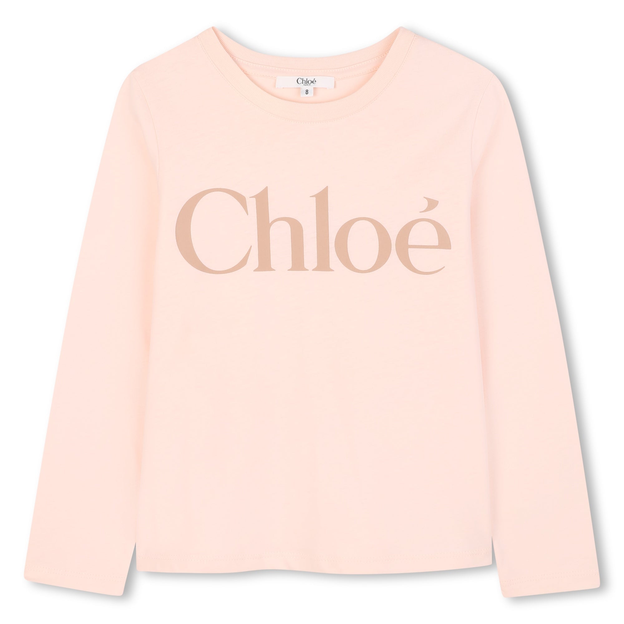 CHLOÉLogo Long Sleeve T-Shirt3617165714801SAVANNA