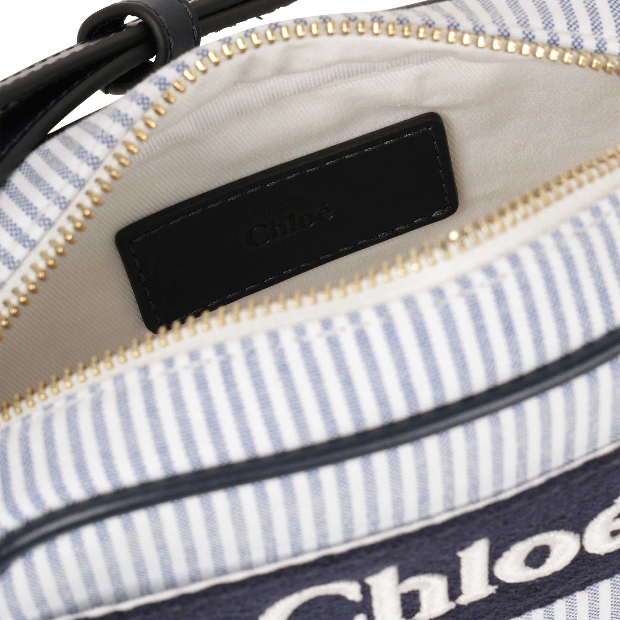 CHLOÉLogo Striped HandBag3617165382604SAVANNA