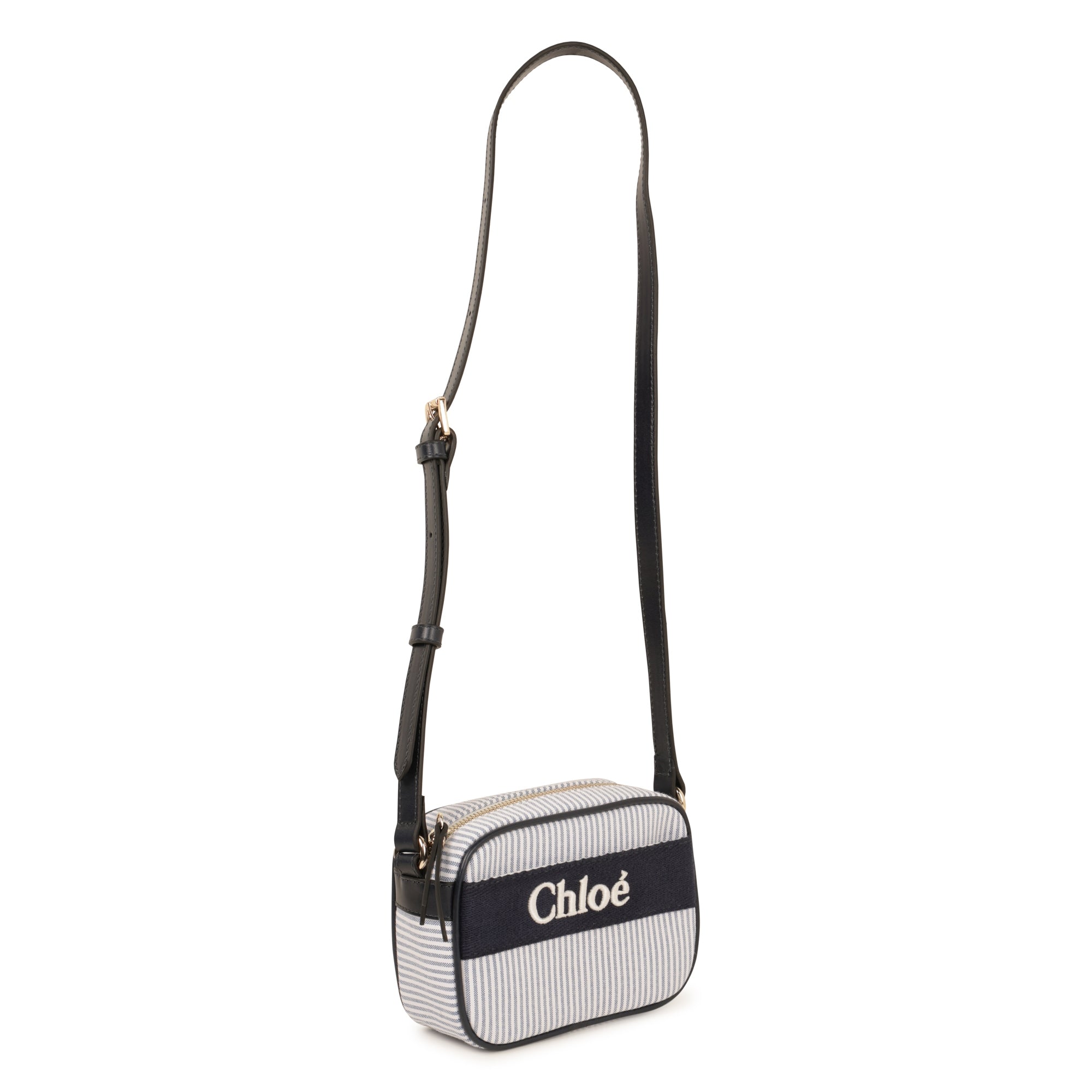 CHLOÉLogo Striped HandBag3617165382604SAVANNA