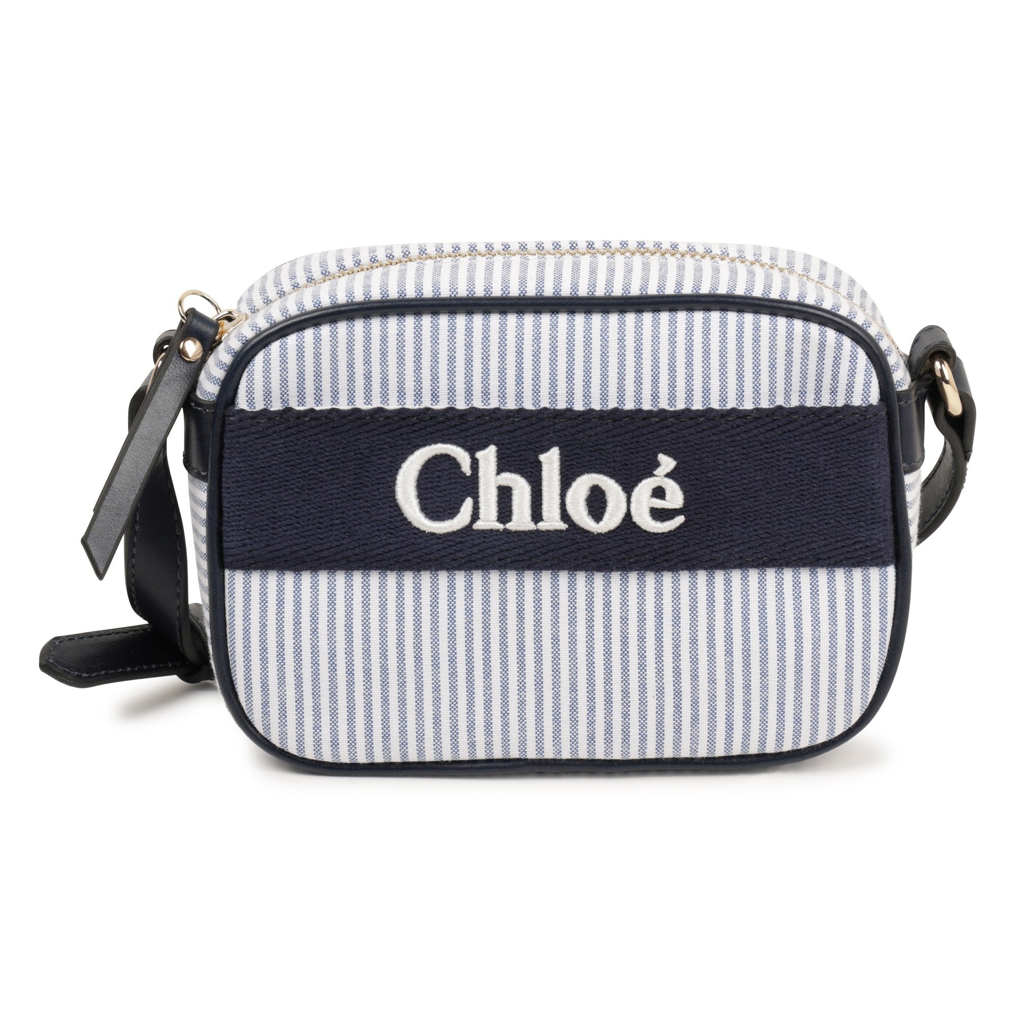 CHLOÉLogo Striped HandBag3617165382604SAVANNA