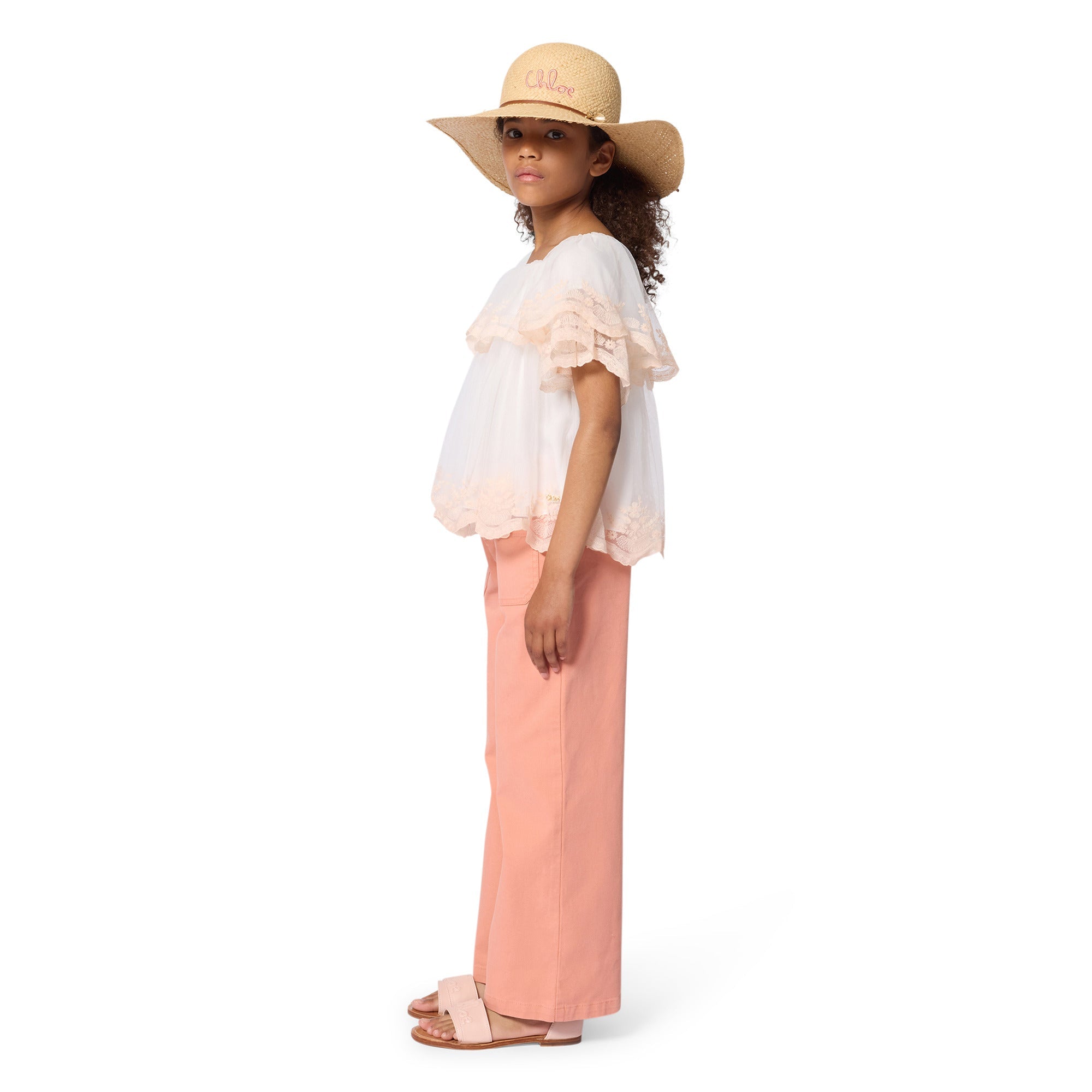CHLOÉPatch Pocket Charm Trousers3617165807329SAVANNA