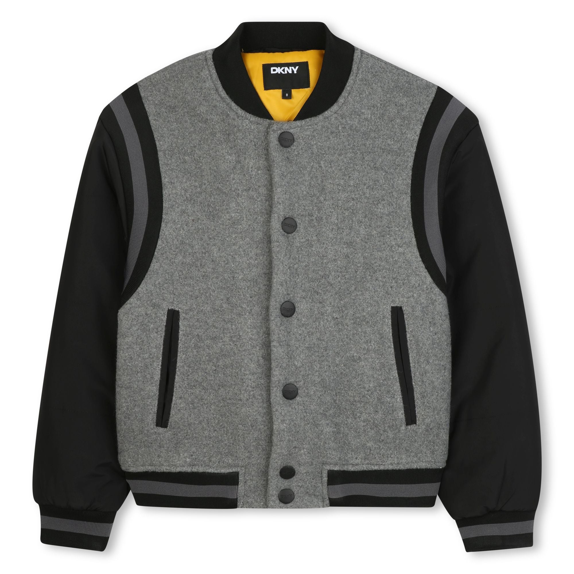 DKNYPuffer Sleeves Bomber Jacket3617165608667SAVANNA