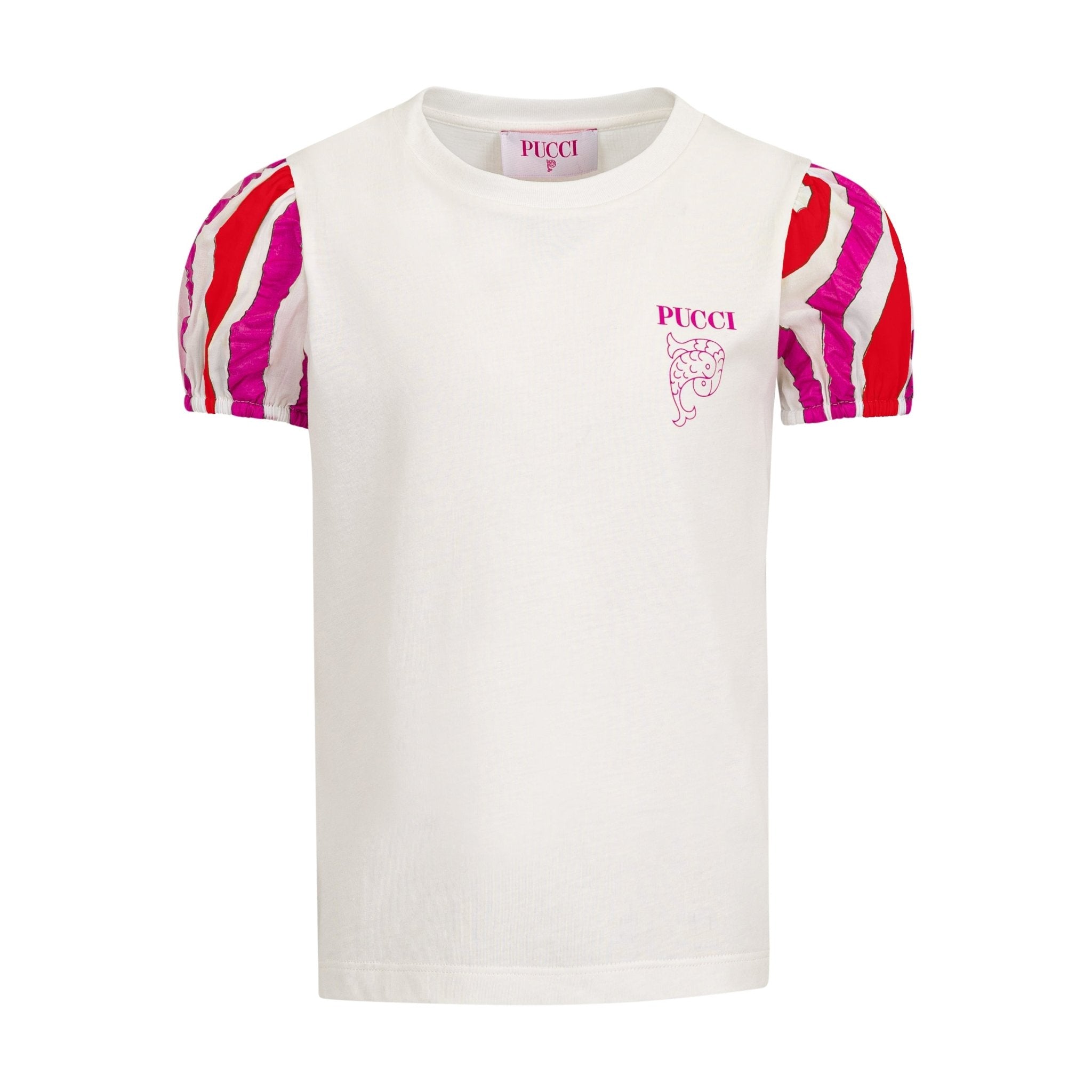 Emilio PucciAbstract Logo T-Shirt8055178717108SAVANNA