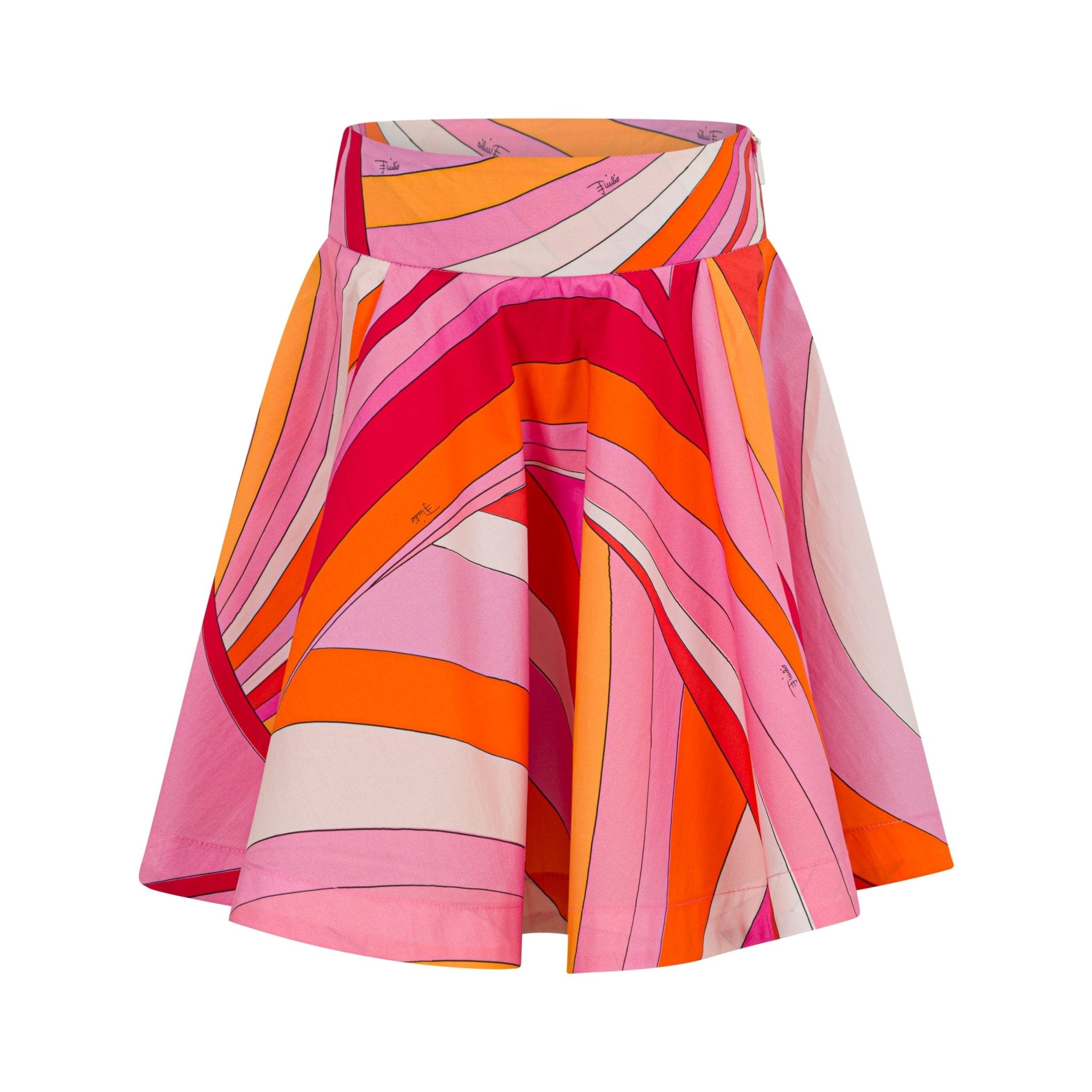 Emilio PucciAbstract Print Flared Skirt8059774190419SAVANNA