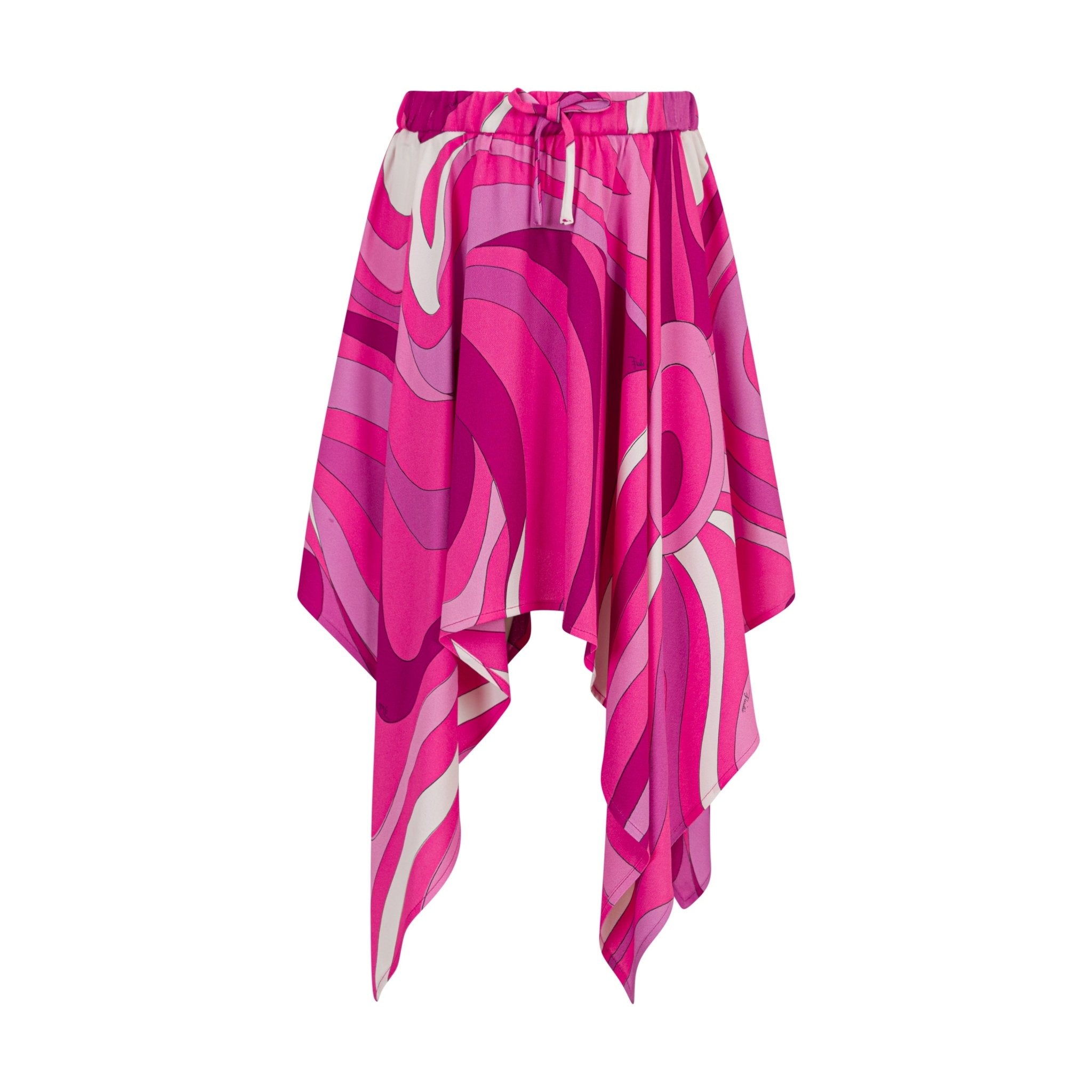 Emilio PucciAbstract Print High Low Skirt8059774191133SAVANNA