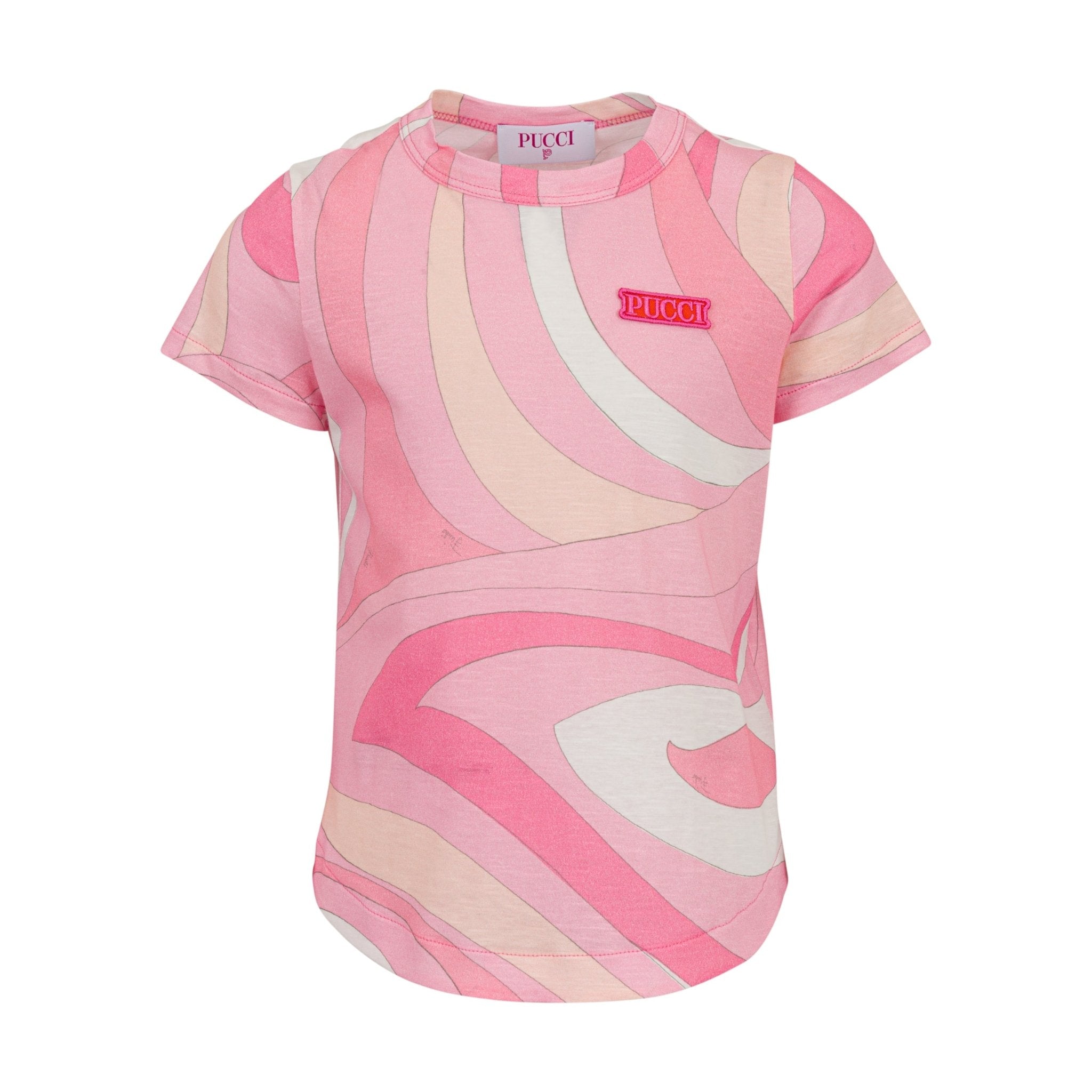 Emilio PucciAbstract - print Short Sleeve T-Shirt8055178939494SAVANNA