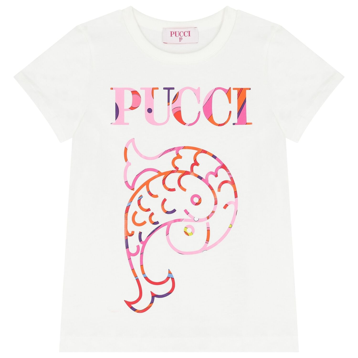 Emilio PucciLogo Fontane T-Shirt8055178715906SAVANNA