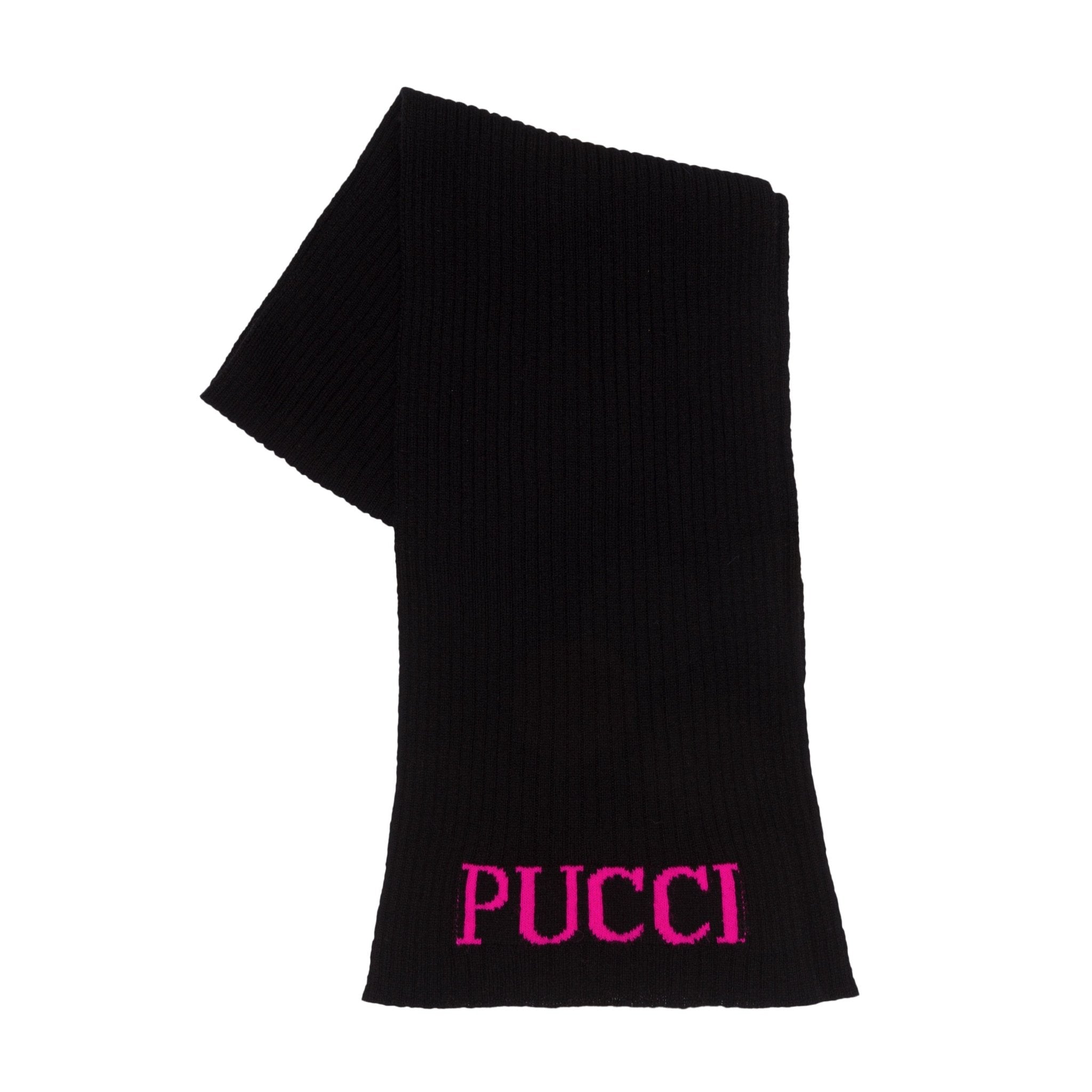 Emilio PucciLogo Jacquard Ribbed Scarf8055178388230SAVANNA