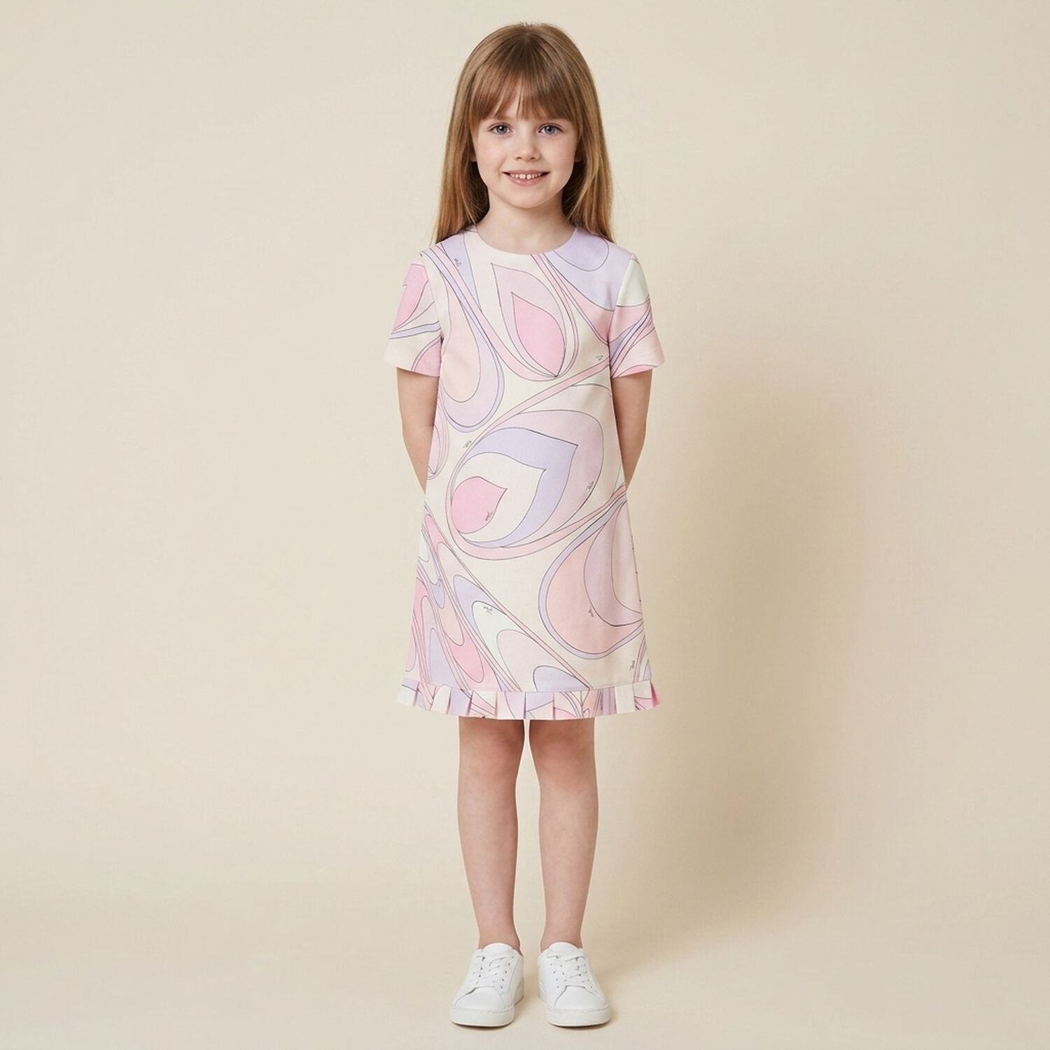 Emilio PucciMarmo Logo Print Dress8059774183374SAVANNA