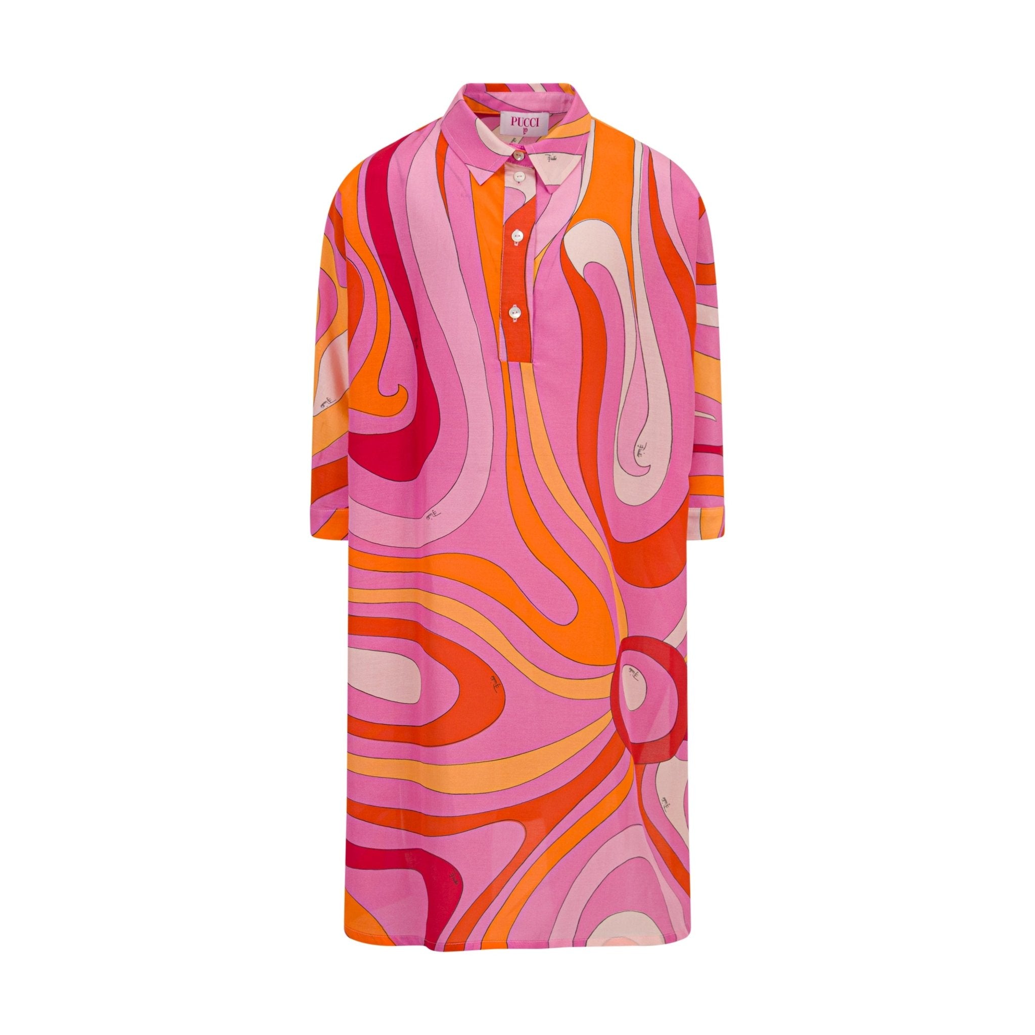 Emilio PucciMarmo Print Dress8059774182896SAVANNA