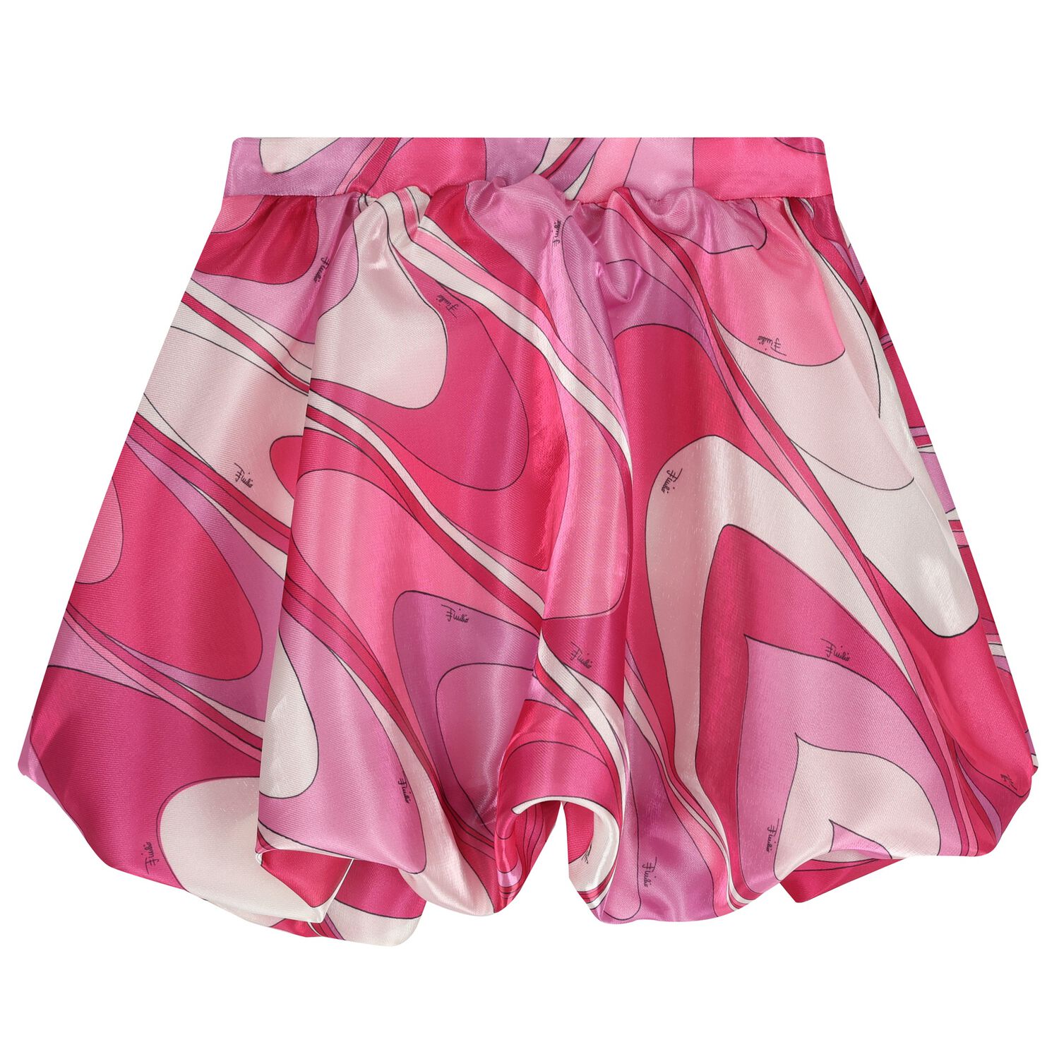 Emilio PucciMarmo Satin Skirt8059774191218SAVANNA
