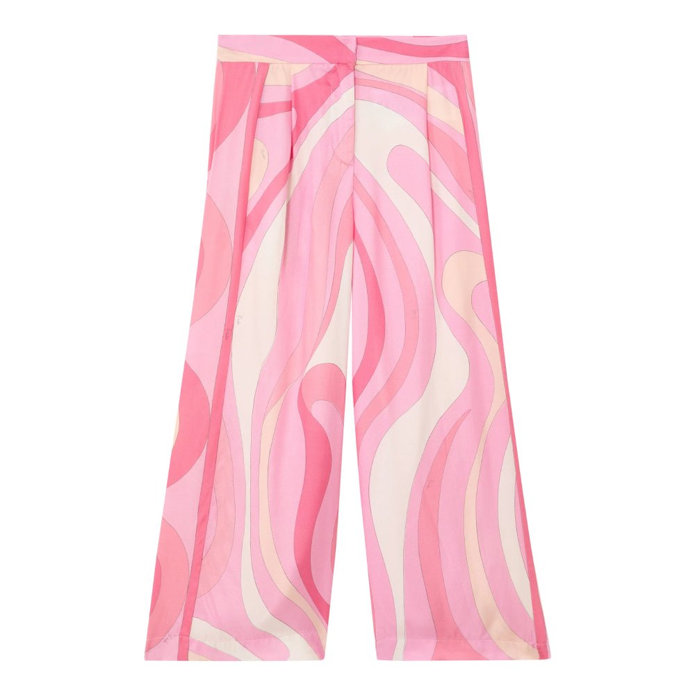 Emilio PucciPrinted High Rise Wide Pants8055178934109SAVANNA