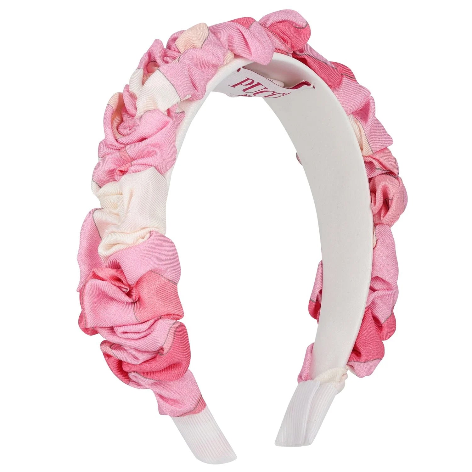 Emilio PucciRuffled Iride Print Headband8055178924407SAVANNA