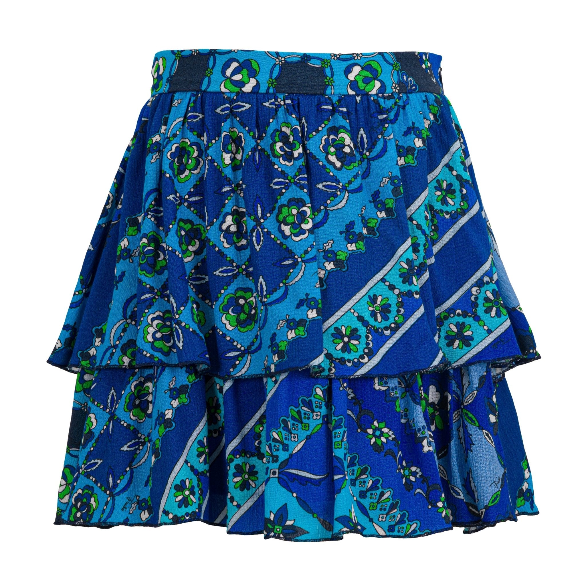 Emilio PucciShort Ruffled Skirt8055178713322SAVANNA