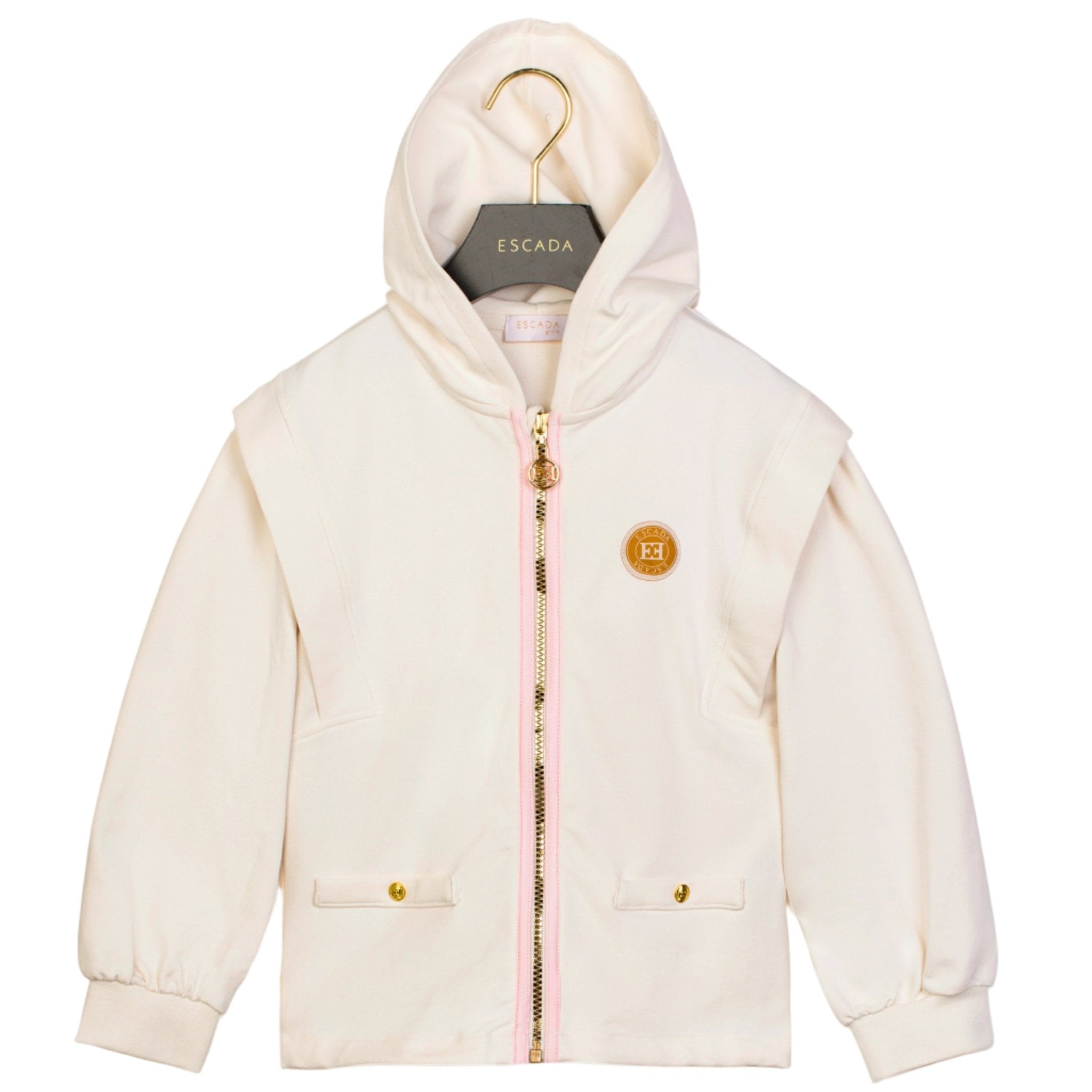ESCADALogo Badge Zip Up Jacket4062176783039SAVANNA