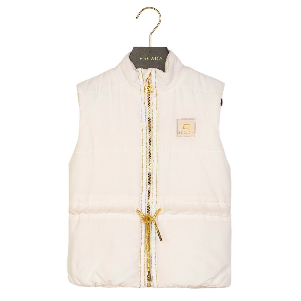 ESCADALogo Badge Zip Up Vest4062176782711SAVANNA