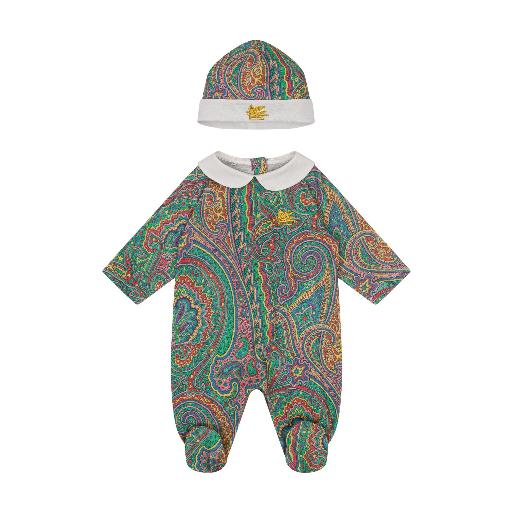 ETRODamask Knitted Babygrow Set8059774029467SAVANNA