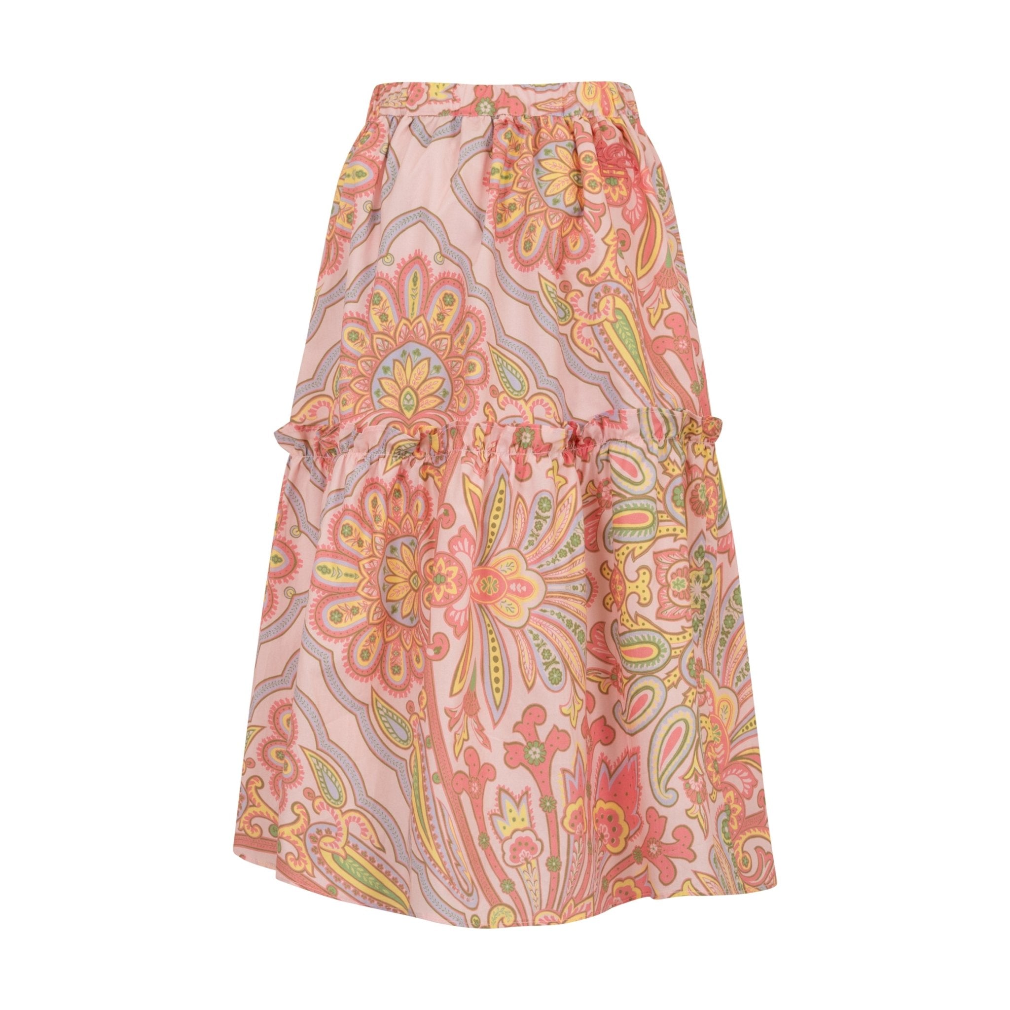 ETROFloral Ruffled Print Skirt8059774291192SAVANNA