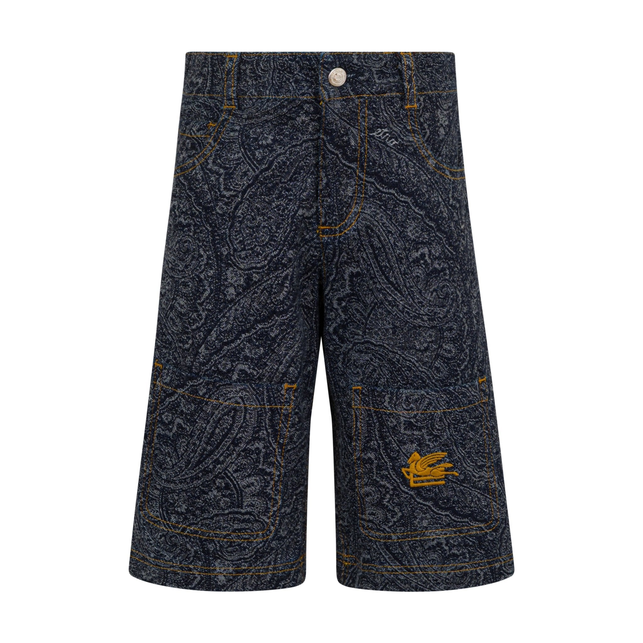 ETROPaisley Jacquard Denim Shorts8059774288604SAVANNA