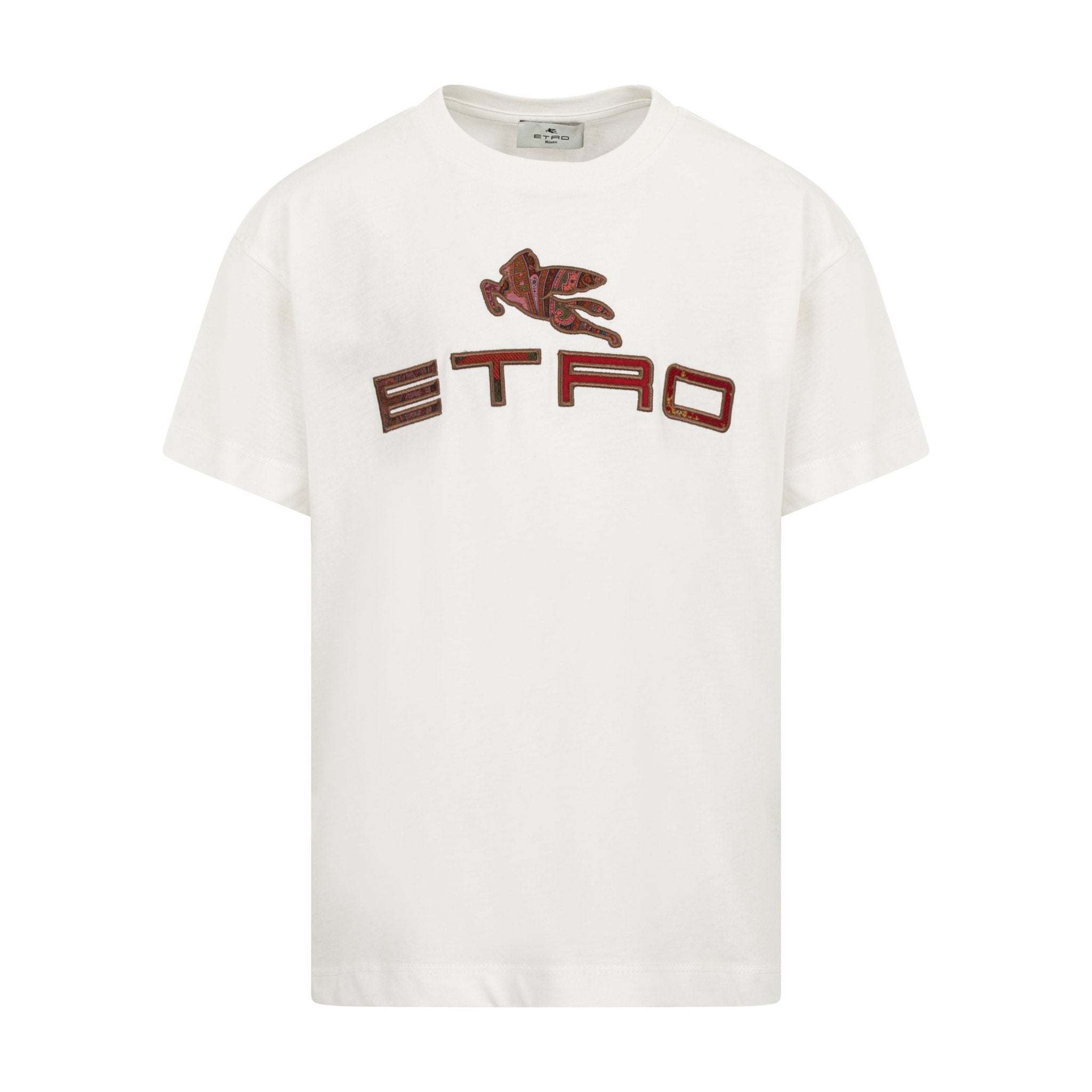ETROPegaso Embellished Motif T-Shirt8059774023380SAVANNA