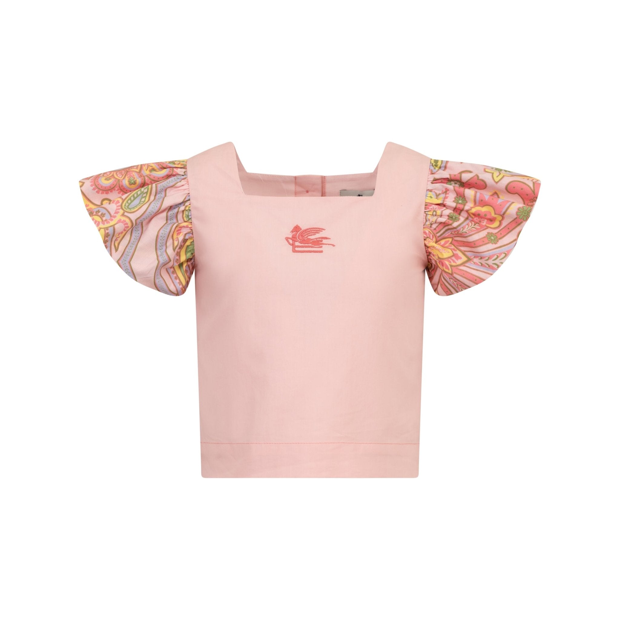 ETROPegaso Floral Sleeves T-Shirt8059774283630SAVANNA