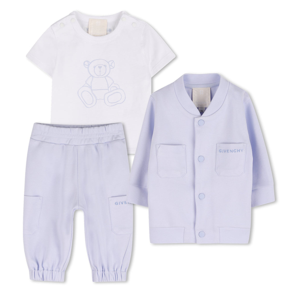 GIVENCHYBear Print Babygrow Set3617166105363SAVANNA