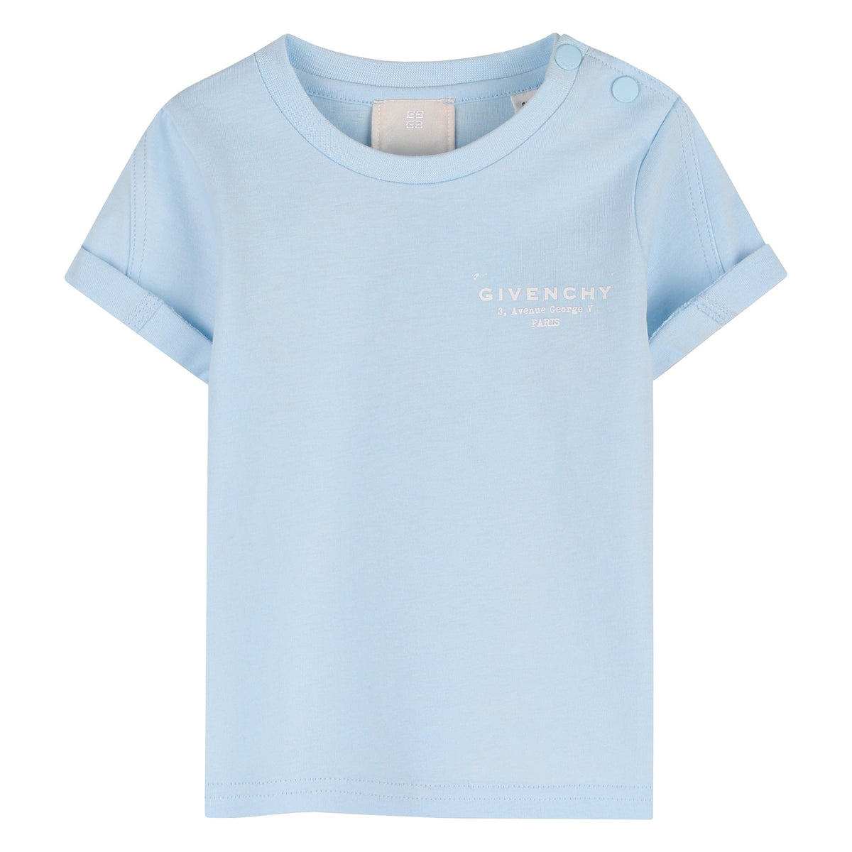 GIVENCHYLogo Embroidered T-Shirt3617165973567SAVANNA