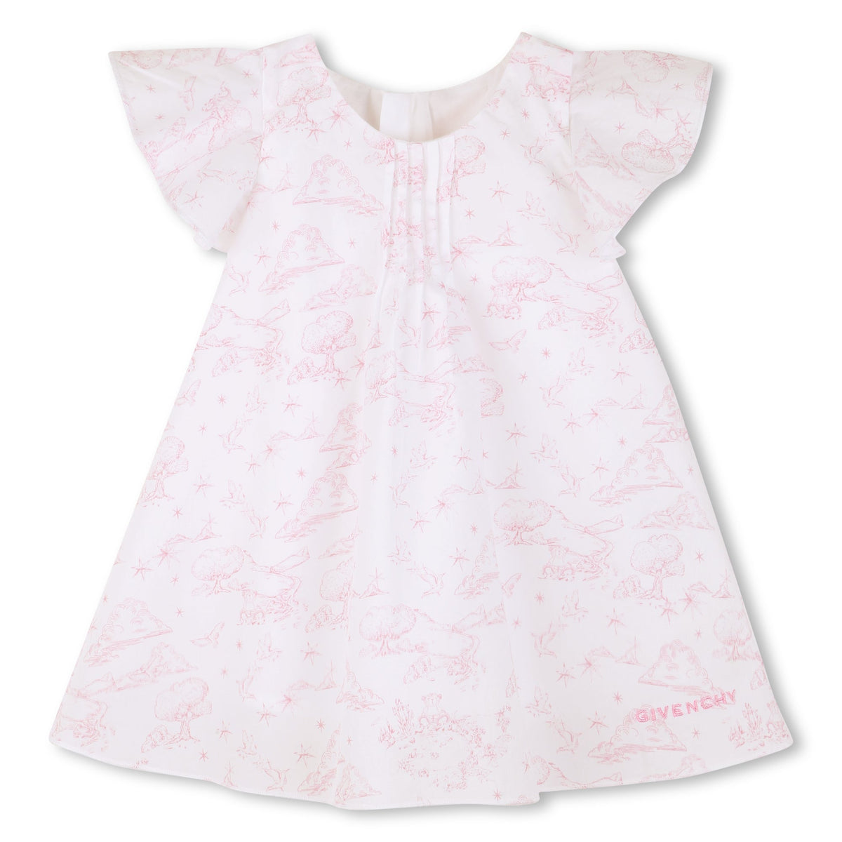 GIVENCHYRuffled Pattern Dress3617166101921SAVANNA