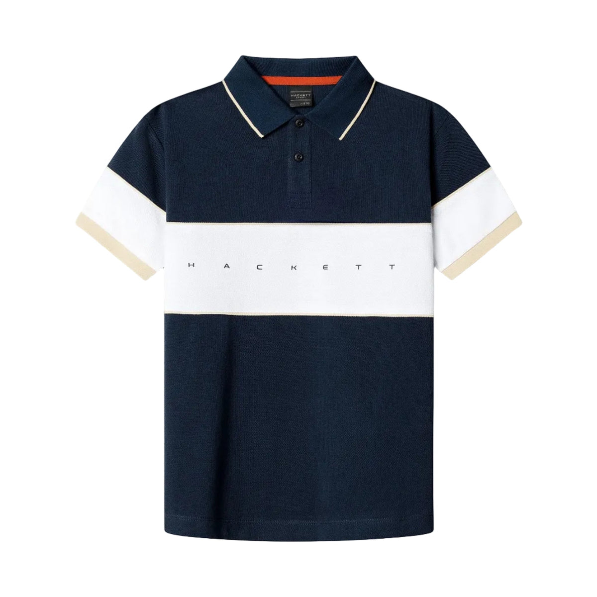 Hackett LondonHS Logo Polo Shirt5063698378658SAVANNA