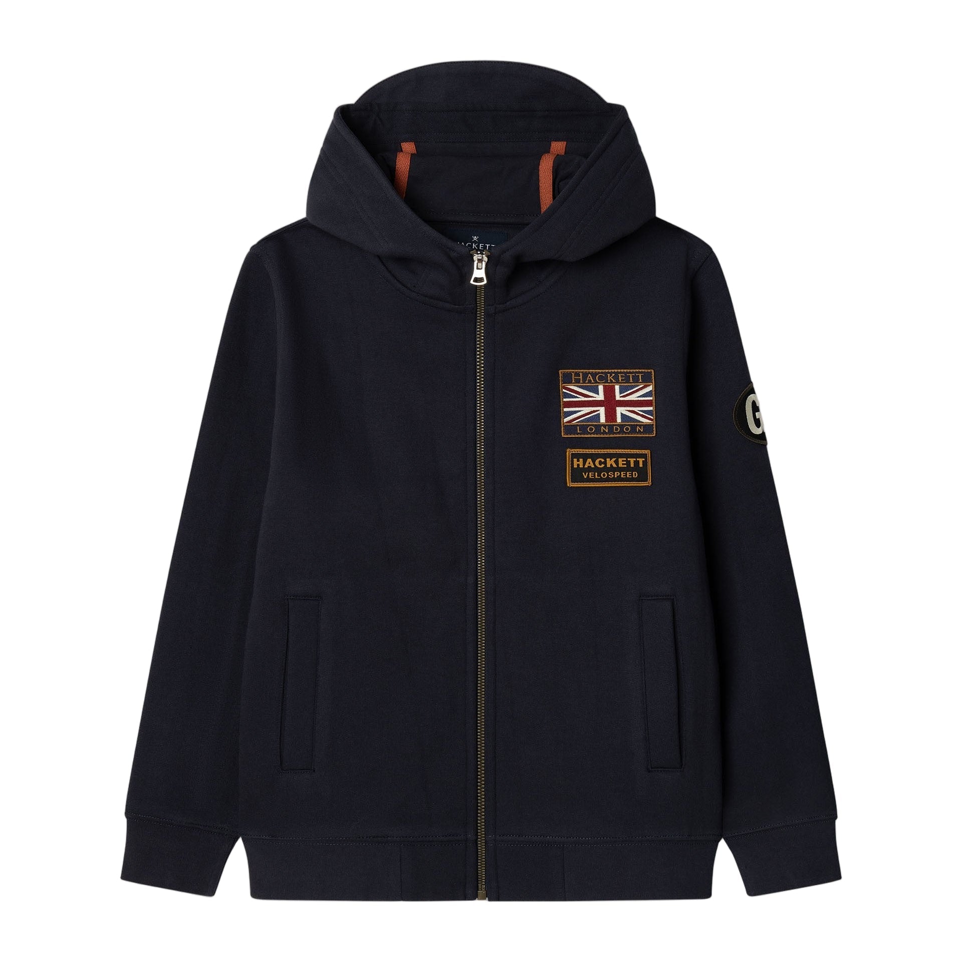 Hackett LondonRally Hooded Sweat5063261881950SAVANNA